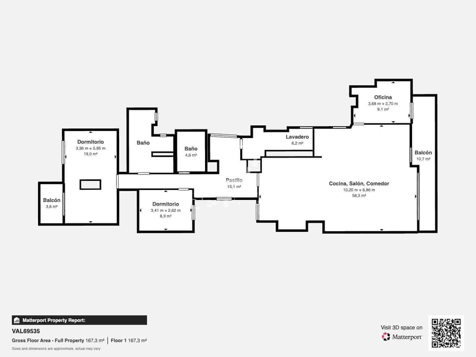 3 soveværelse Lejlighed til salg i Valencia by med garage - € 795.000 (Ref: 9865493)