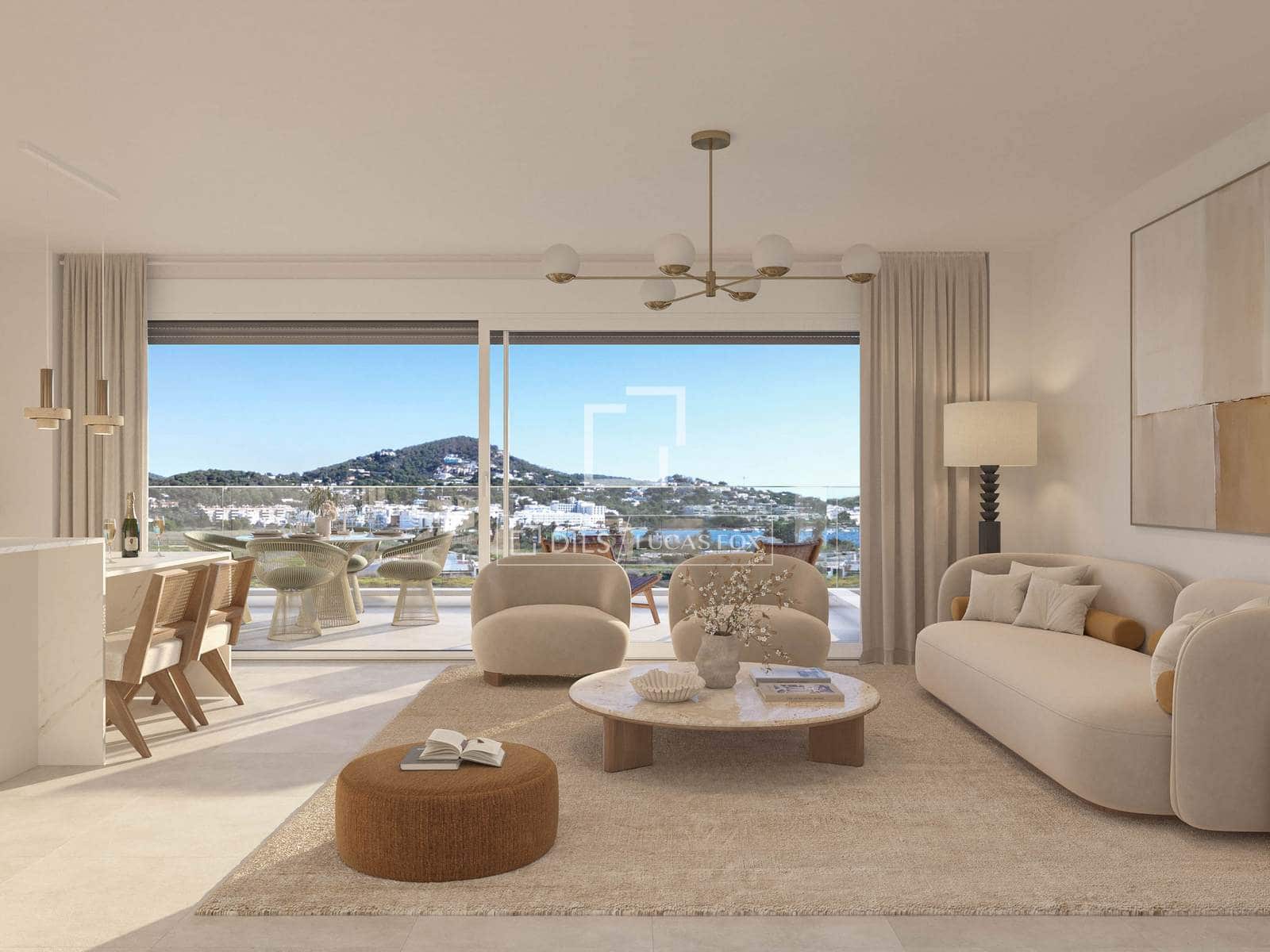 3 chambre Appartement à vendre à Ibiza ville avec piscine garage - 995 000 € (Ref: 9865922)