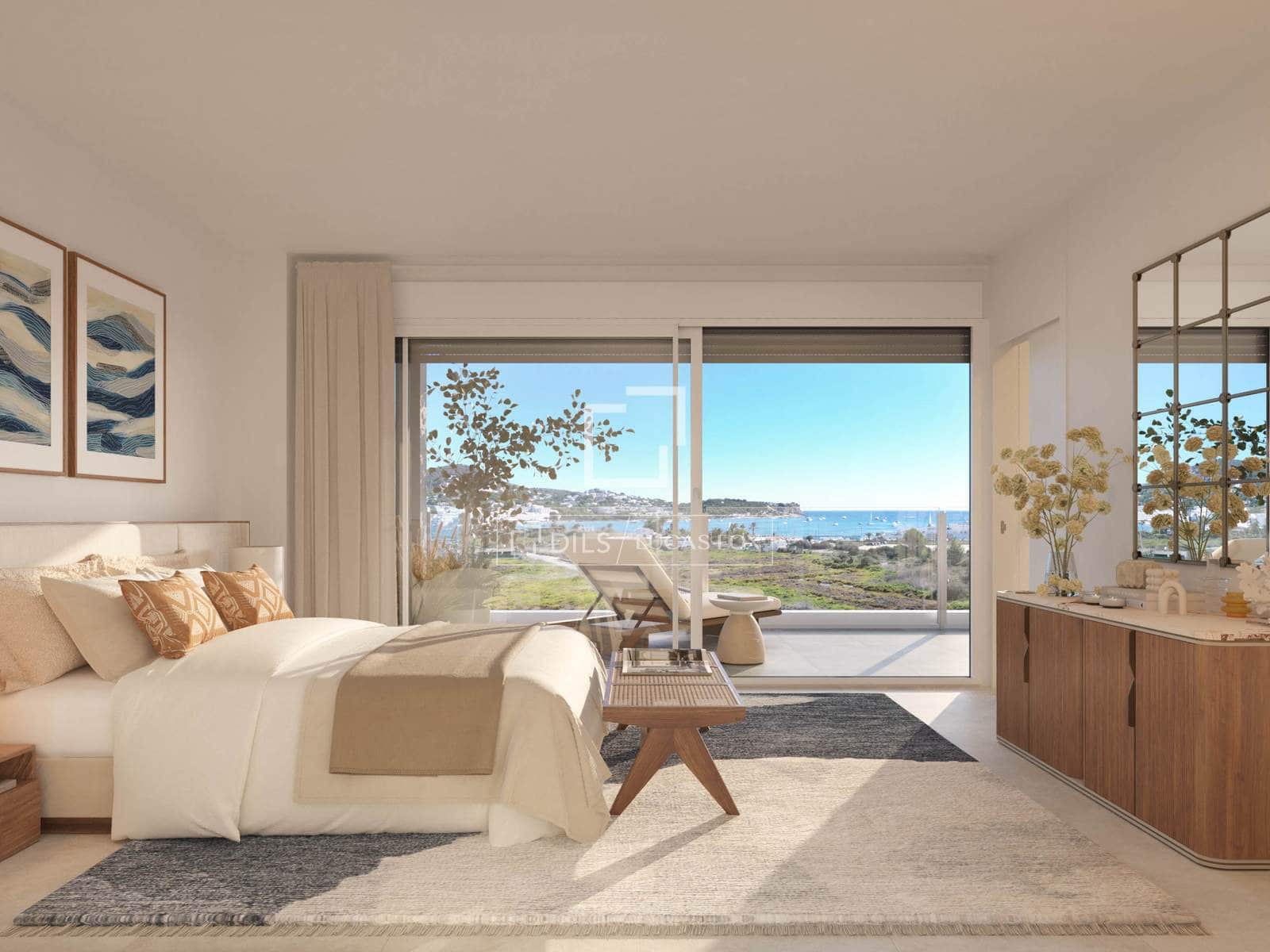 3 soveværelse Lejlighed til salg i Ibiza by med swimmingpool garage - € 990.000 (Ref: 9865925)