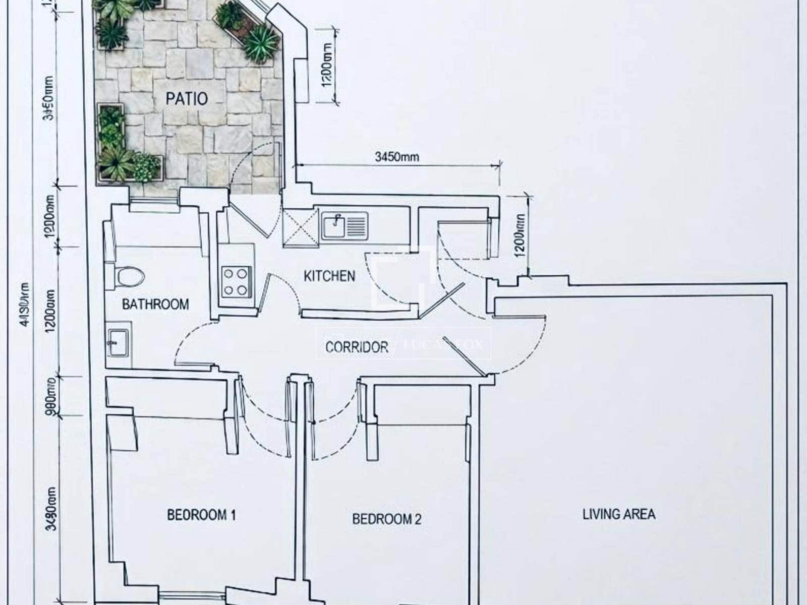 Apartamento de 2 habitaciones en Madrid ciudad en venta - 579.000 € (Ref: 9866187)