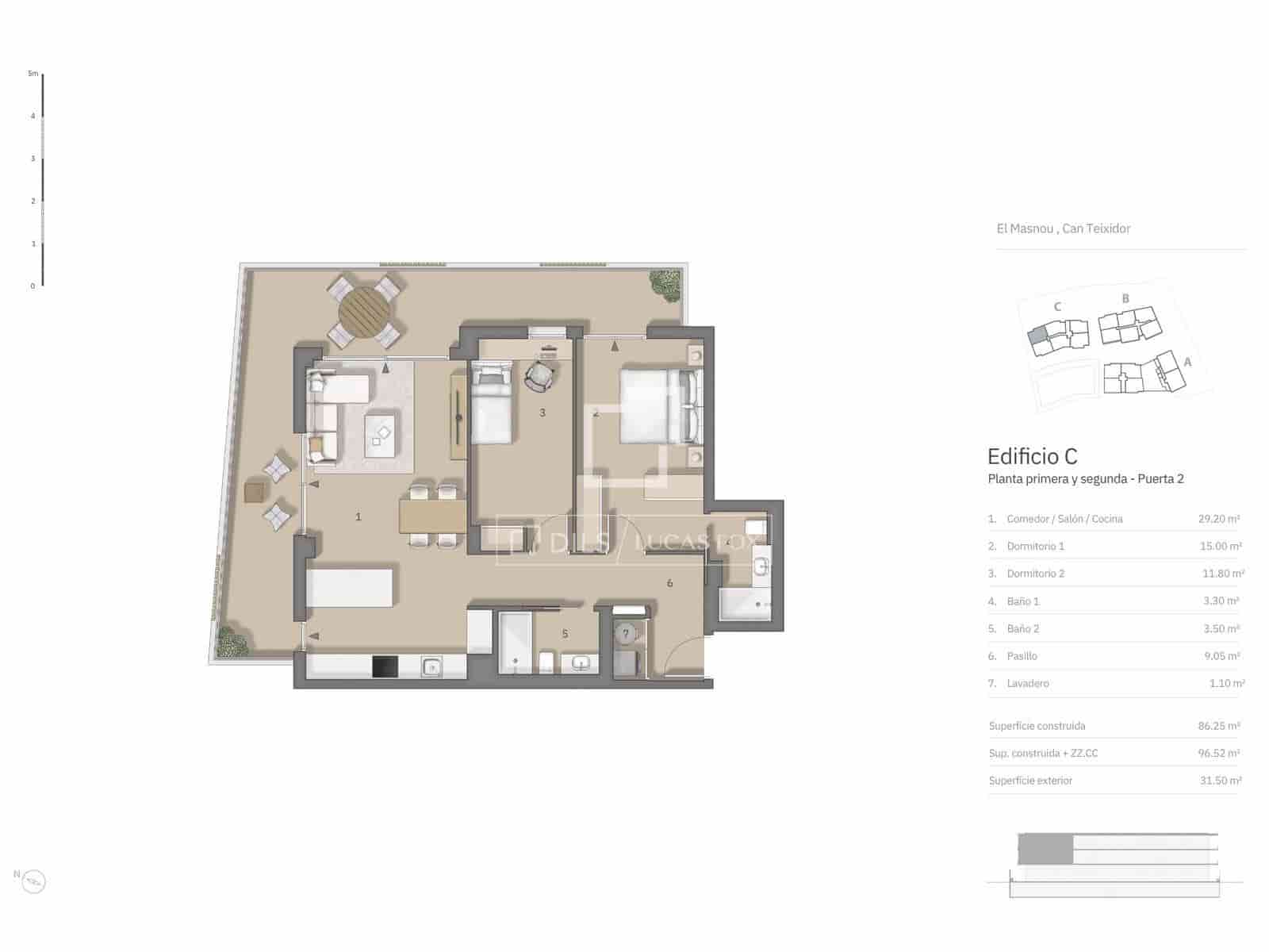 2 bedroom Apartment for sale in El Masnou with pool garage - € 660,000 (Ref: 9866189)