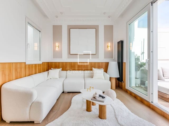 2 makuuhuone Kattohuoneisto vuokrattavana paikassa Castellana, Madrid kaupunki - 7 500 € (Ref: 9866192)