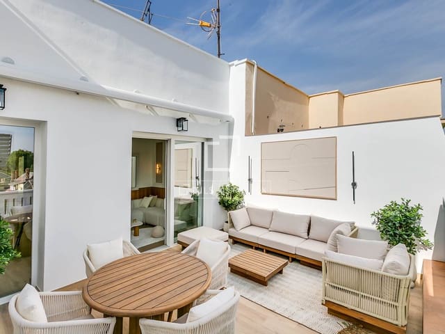 2 makuuhuone Kattohuoneisto vuokrattavana paikassa Castellana, Madrid kaupunki - 7 500 € (Ref: 9866192)