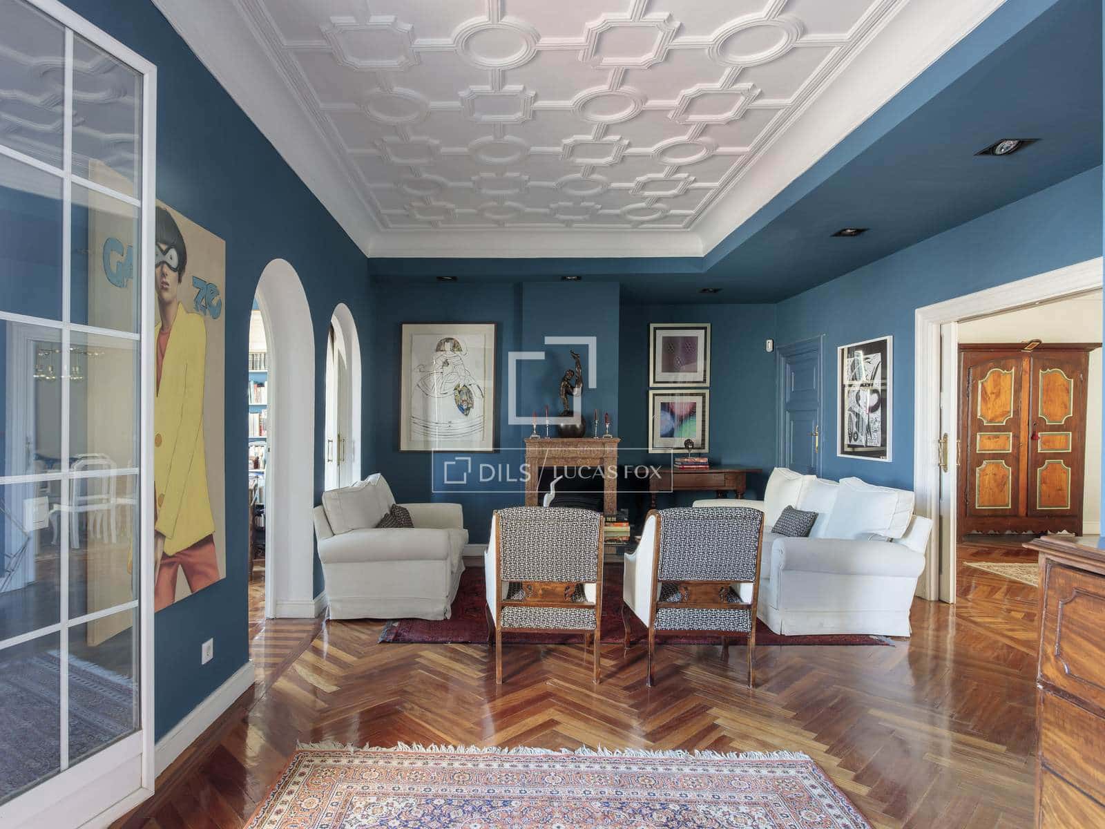 4 soveværelse Penthouse til leje i Madrid by med garage - € 15.000 (Ref: 9867297)