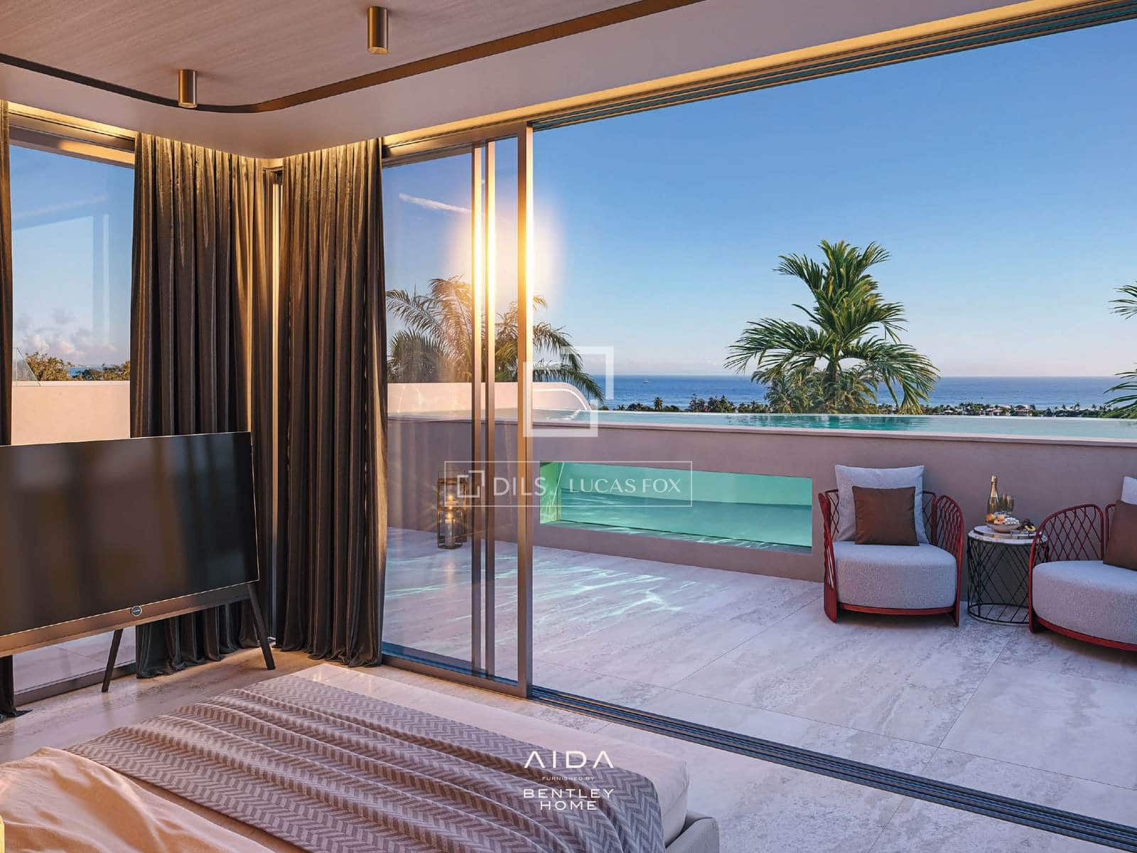 3 chambre Penthouse à vendre à Elviria avec piscine garage - 3 750 000 € (Ref: 9867785)
