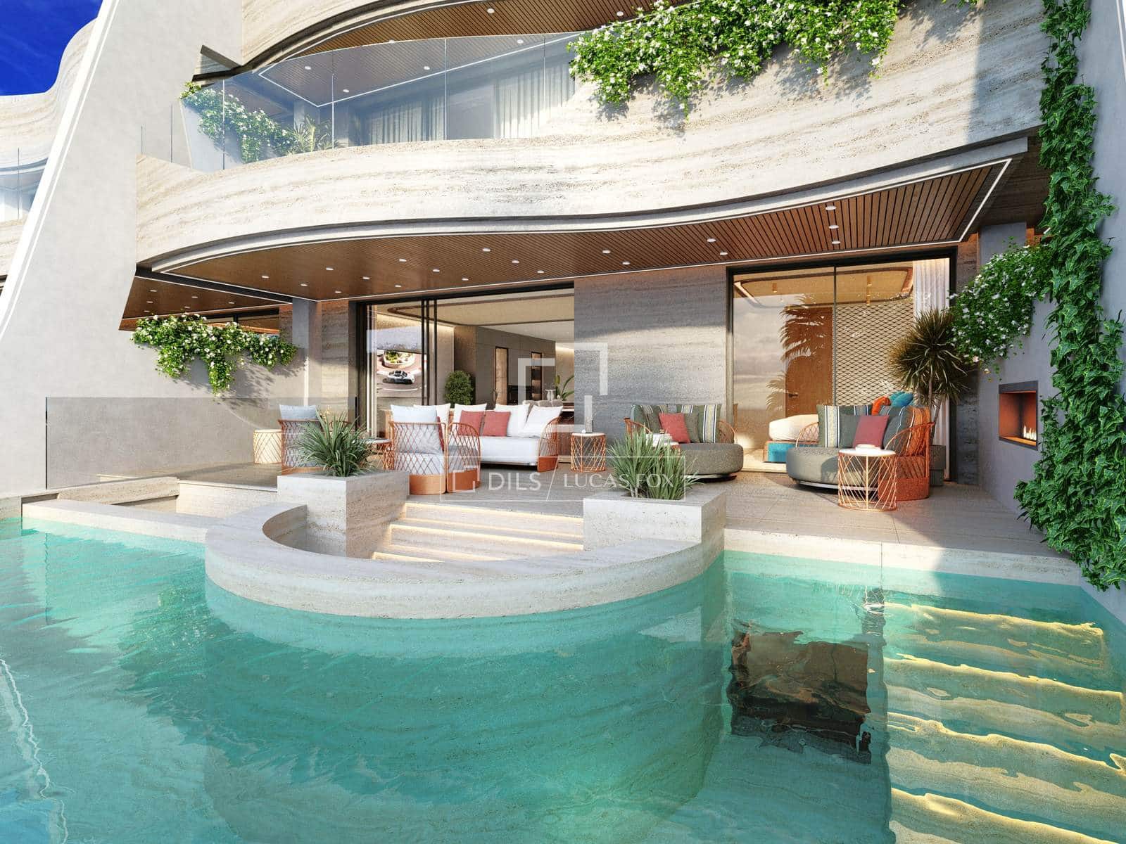 3 chambre Penthouse à vendre à Elviria avec piscine garage - 3 750 000 € (Ref: 9867785)