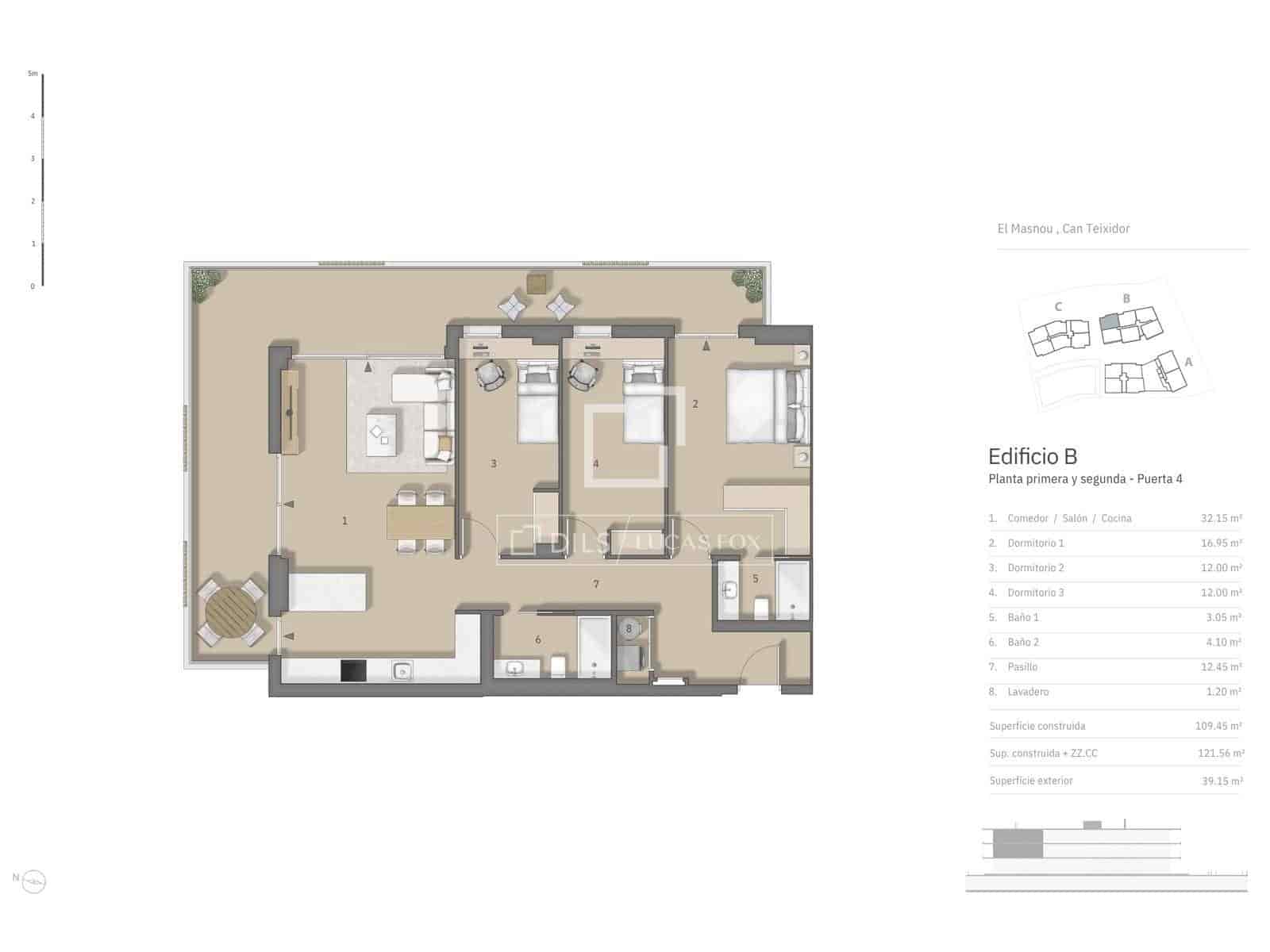 3 bedroom Apartment for sale in El Masnou with pool garage - € 875,000 (Ref: 9867790)