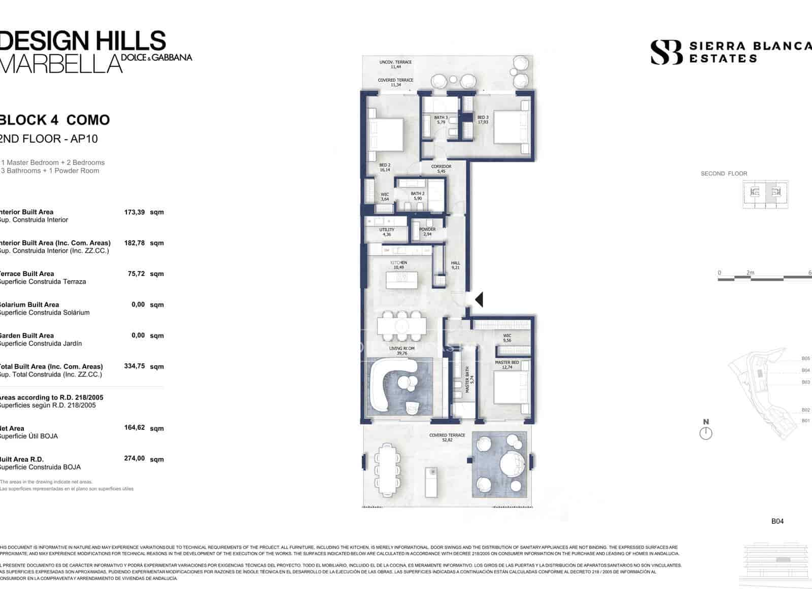 5 chambre Penthouse à vendre à Marbella avec piscine garage - 17 500 000 € (Ref: 9872503)