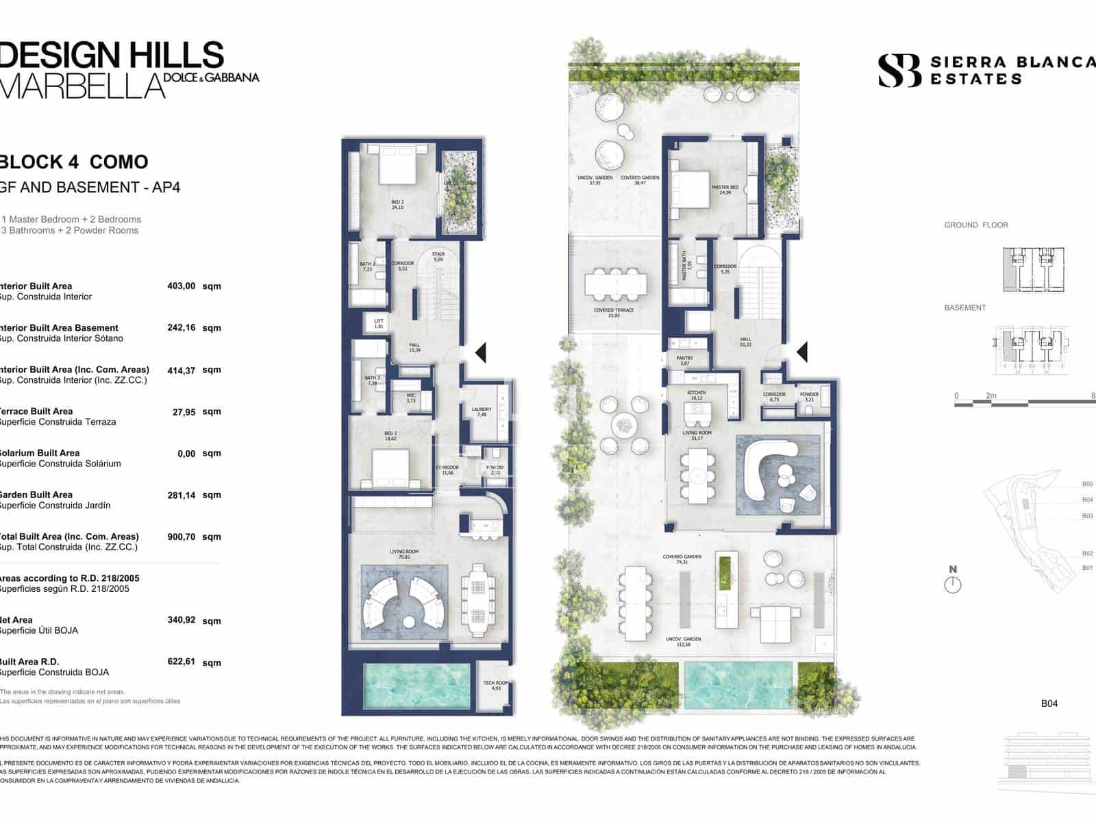 5 chambre Penthouse à vendre à Marbella avec piscine garage - 17 500 000 € (Ref: 9872503)