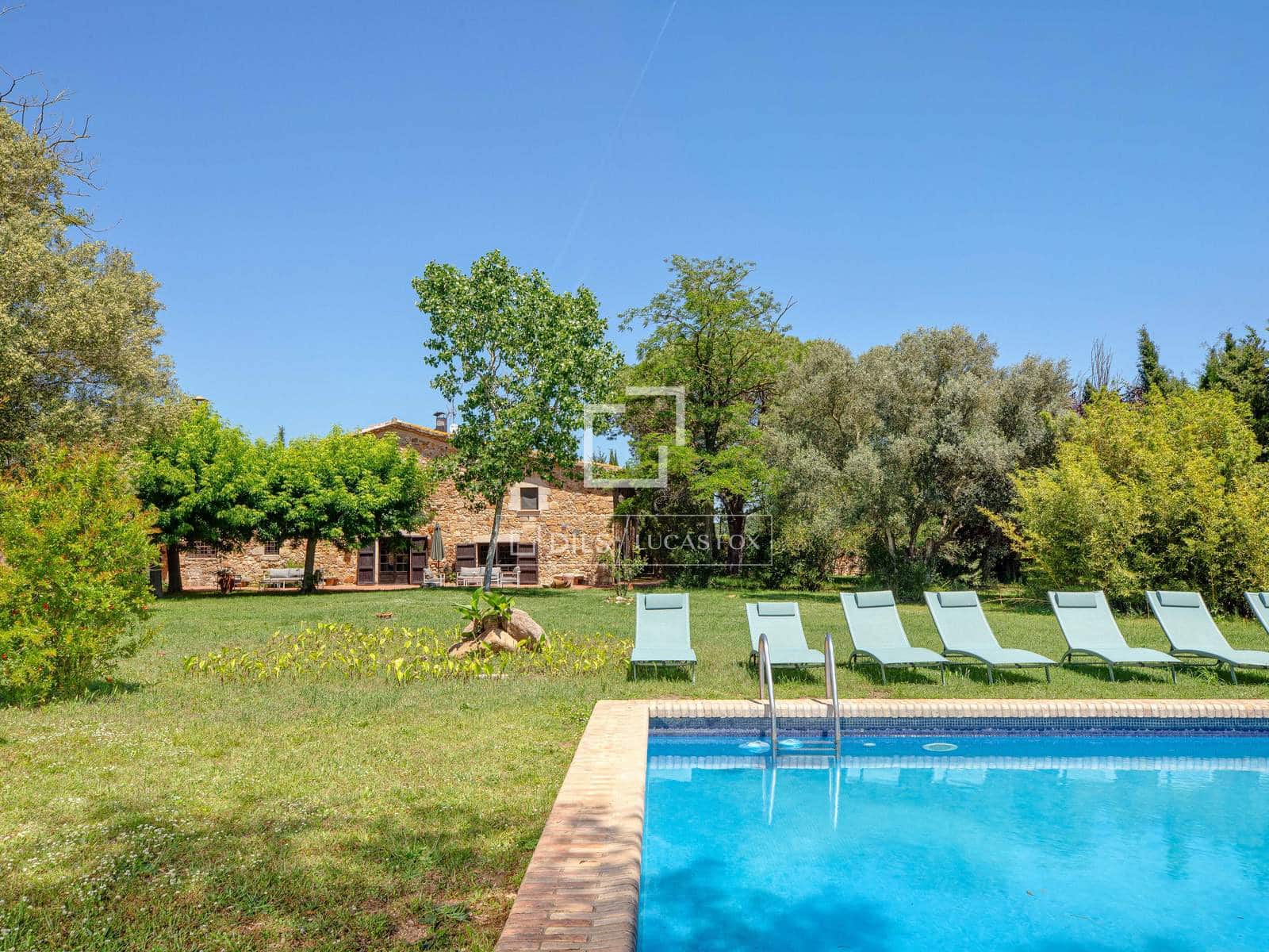 7 bedroom Finca/Country House for sale in Llagostera with pool - € 1,325,000 (Ref: 9873807)