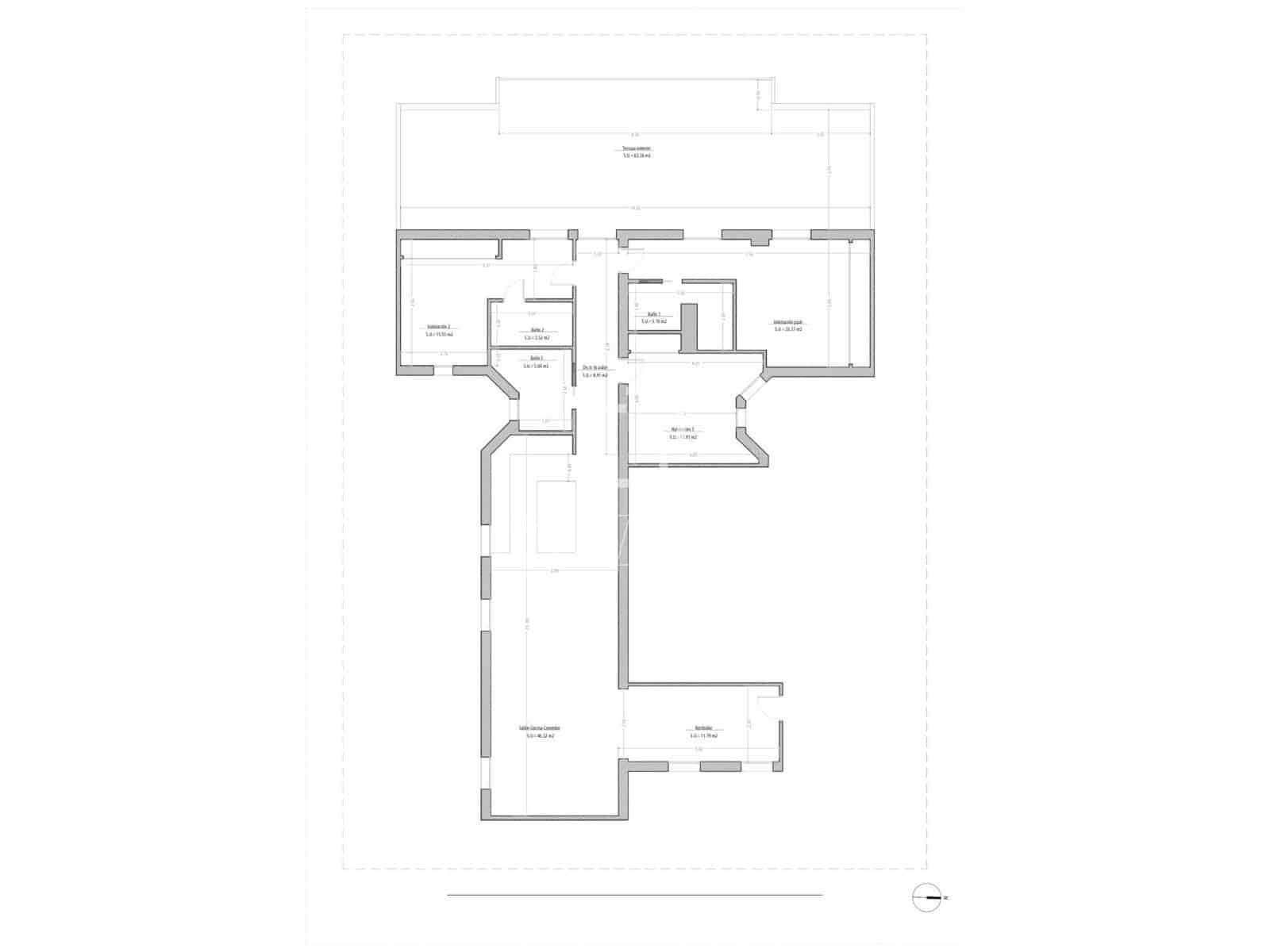 3 chambre Penthouse à vendre à Madrid ville - 1 295 000 € (Ref: 9873808)