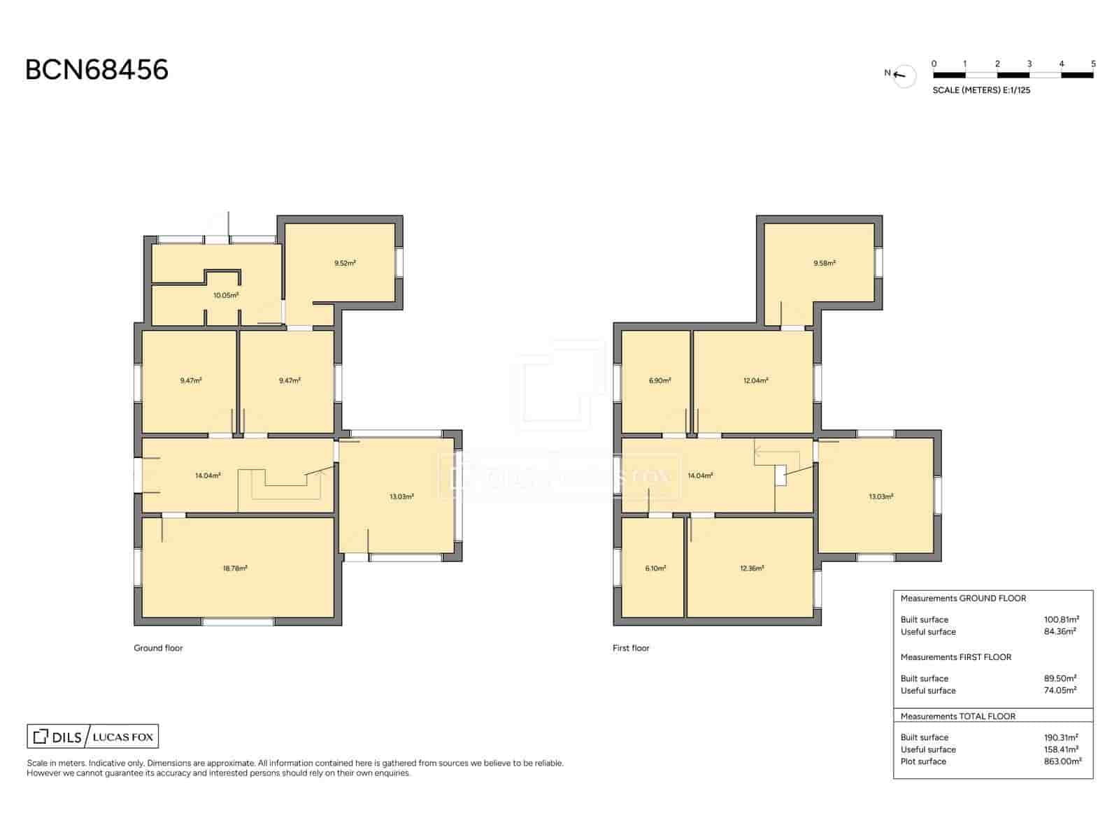 5 soverom Villa til salgs i Barcelona by med svømmebasseng garasje - € 1 800 000 (Ref: 9874169)
