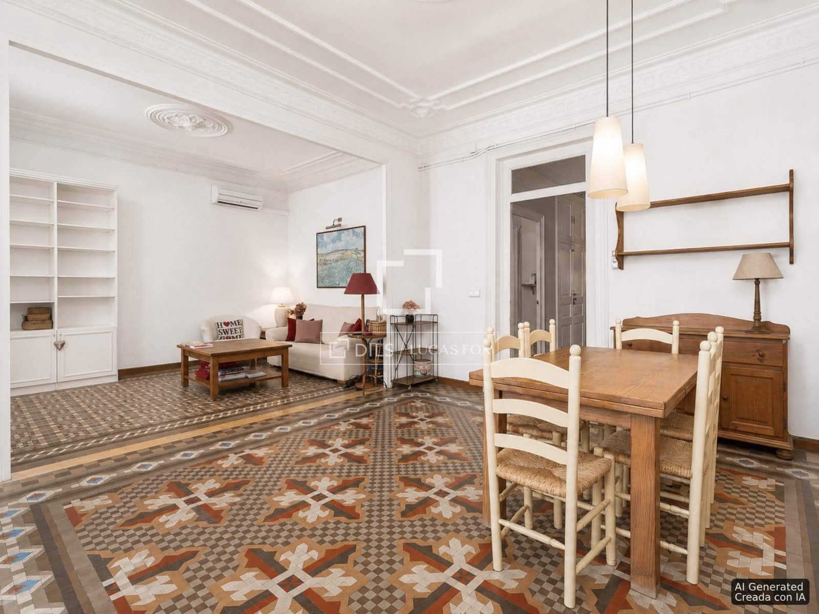 3 bedroom Apartment for sale in Barcelona city - € 920,000 (Ref: 9877437)