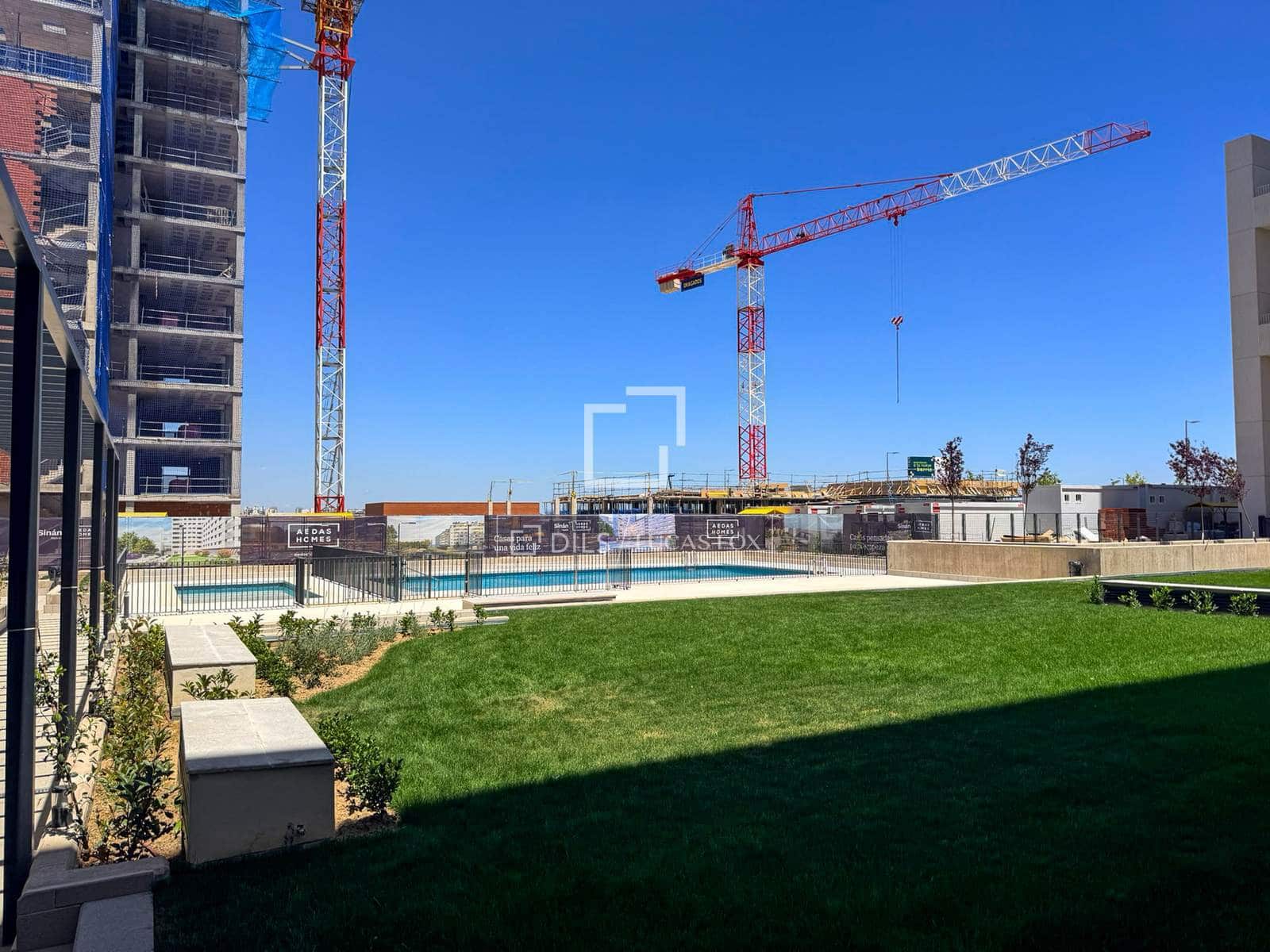 1 soveværelse Lejlighed til leje i Madrid by med swimmingpool garage - € 1.200 (Ref: 9883675)
