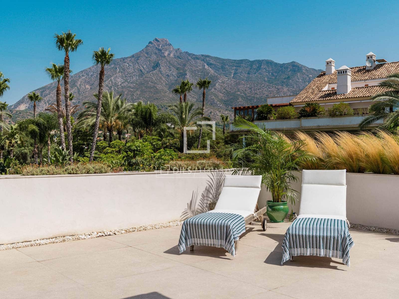 3 soveværelse Penthouse til salg i Marbella med swimmingpool garage - € 1.995.000 (Ref: 9883786)