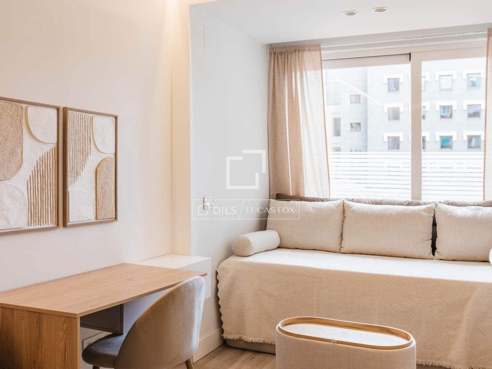1 slaapkamer Appartement te huur in Madrid stad - € 1.300 (Ref: 9889258)