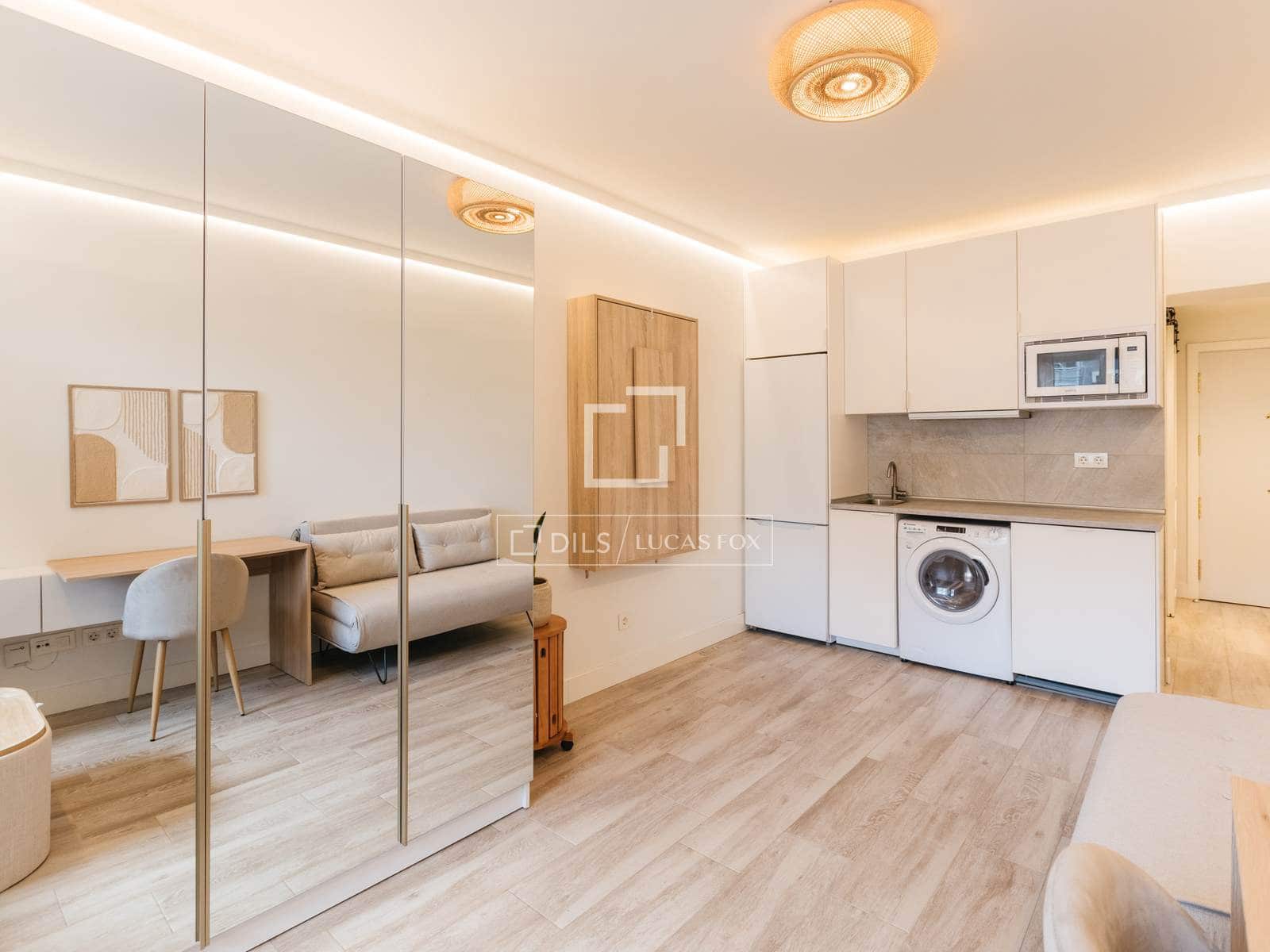 1 slaapkamer Appartement te huur in Madrid stad - € 1.300 (Ref: 9889258)