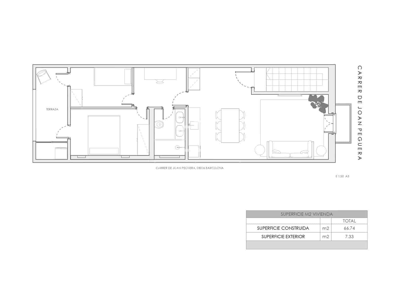 2 slaapkamer Appartement te koop in Barcelona stad - € 430.000 (Ref: 9889531)