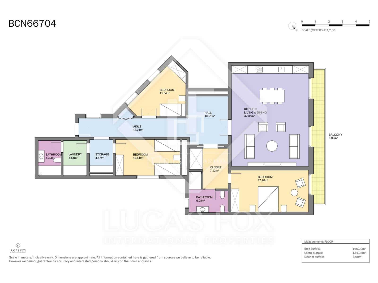 3 makuuhuone Huoneisto myytävänä paikassa Barcelona kaupunki mukana uima-altaan - 3 250 000 € (Ref: 9891141)