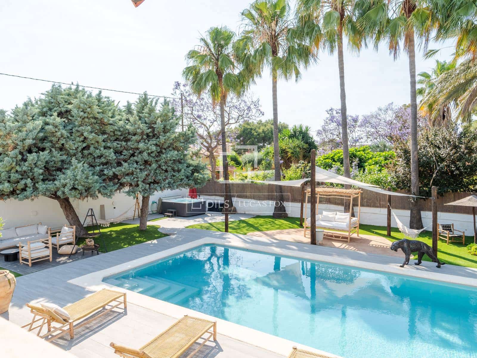 5 quarto Moradia para arrendar em Betera com piscina garagem - 4 500 € (Ref: 9891143)
