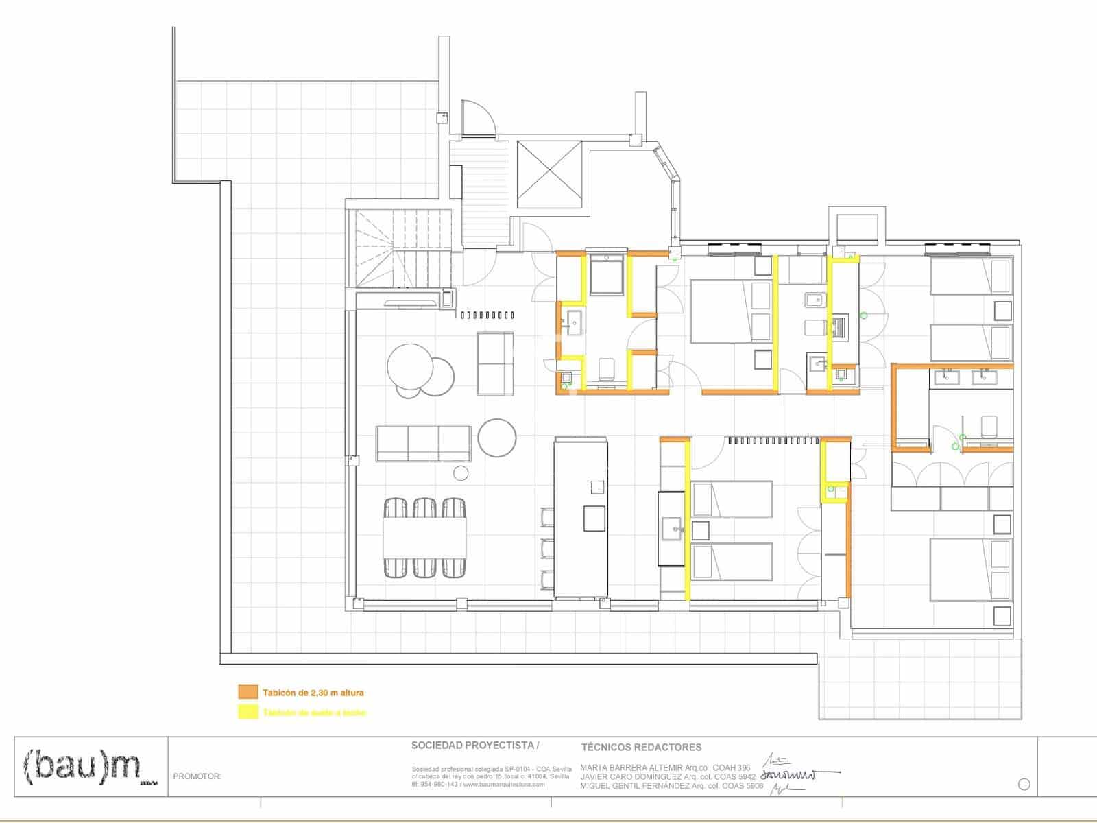 4 bedroom Penthouse for sale in Malaga city with garage - € 2,650,000 (Ref: 9892717)