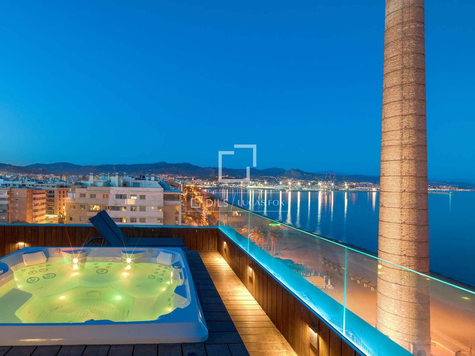 4 quarto Penthouse para venda em Malaga cidade com garagem - 2 250 000 € (Ref: 9892717)