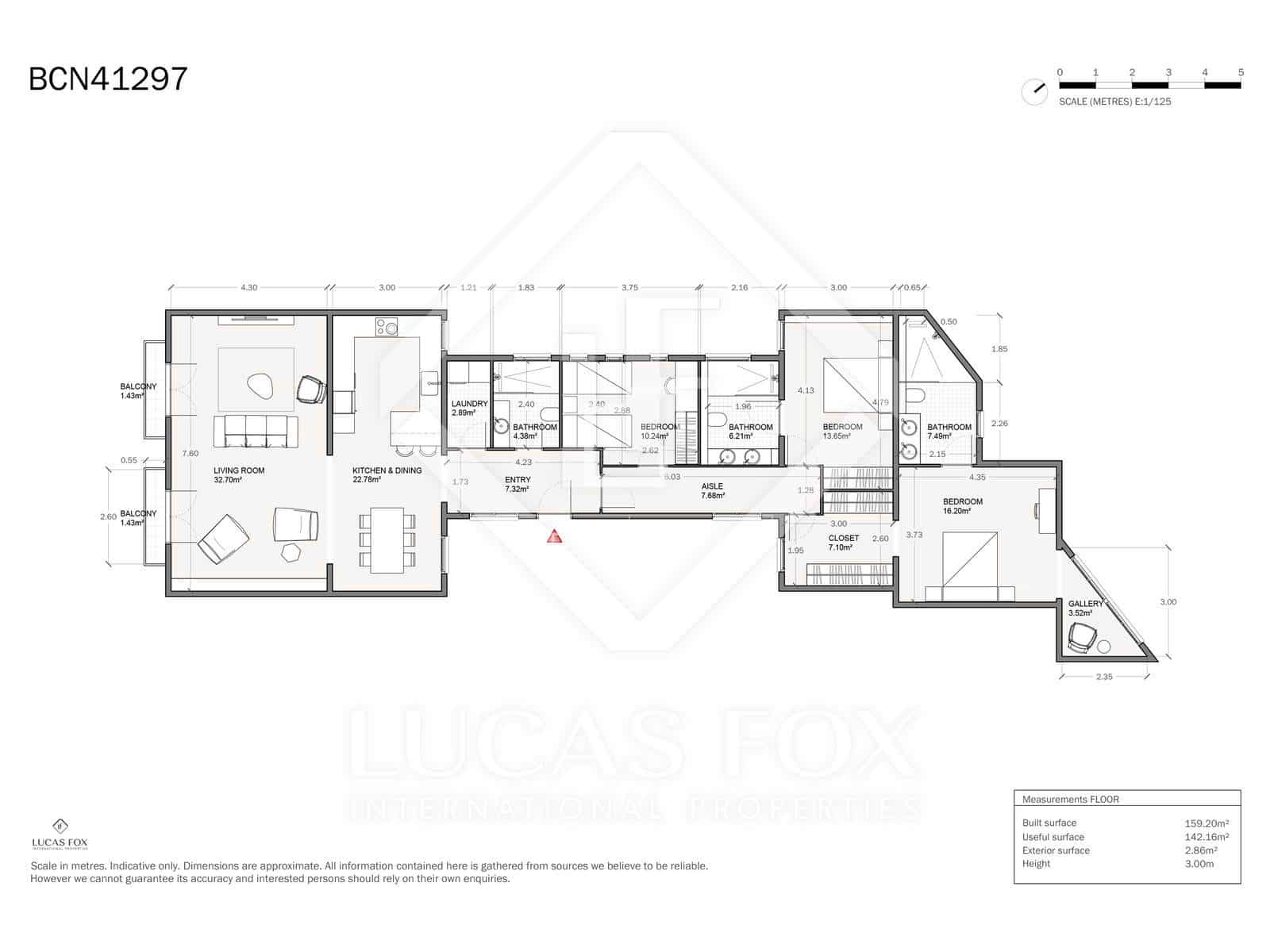 3 sypialnia Apartament na sprzedaż w Miasto Barcelona - 1 080 000 € (Ref: 9892937)