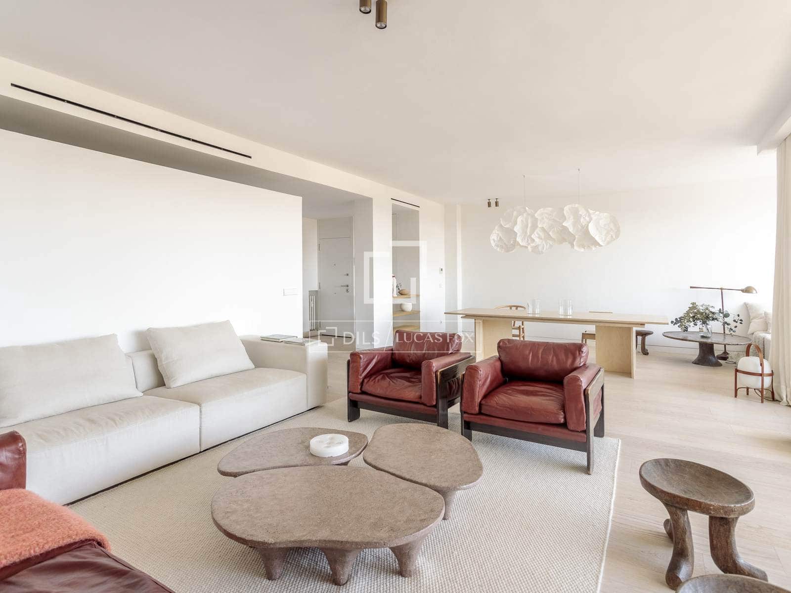 3 Zimmer Apartment zu vermieten in Madrid Stadt mit Pool Garage - 4.200 € (Ref: 9893056)
