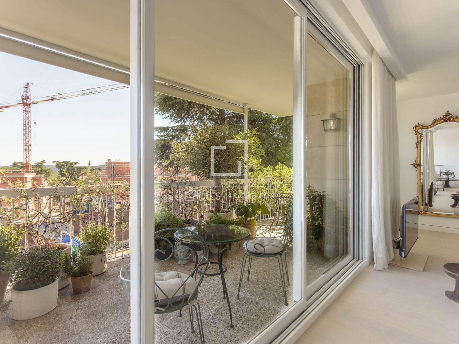 3 Zimmer Apartment zu vermieten in Madrid Stadt mit Pool Garage - 4.200 € (Ref: 9893056)