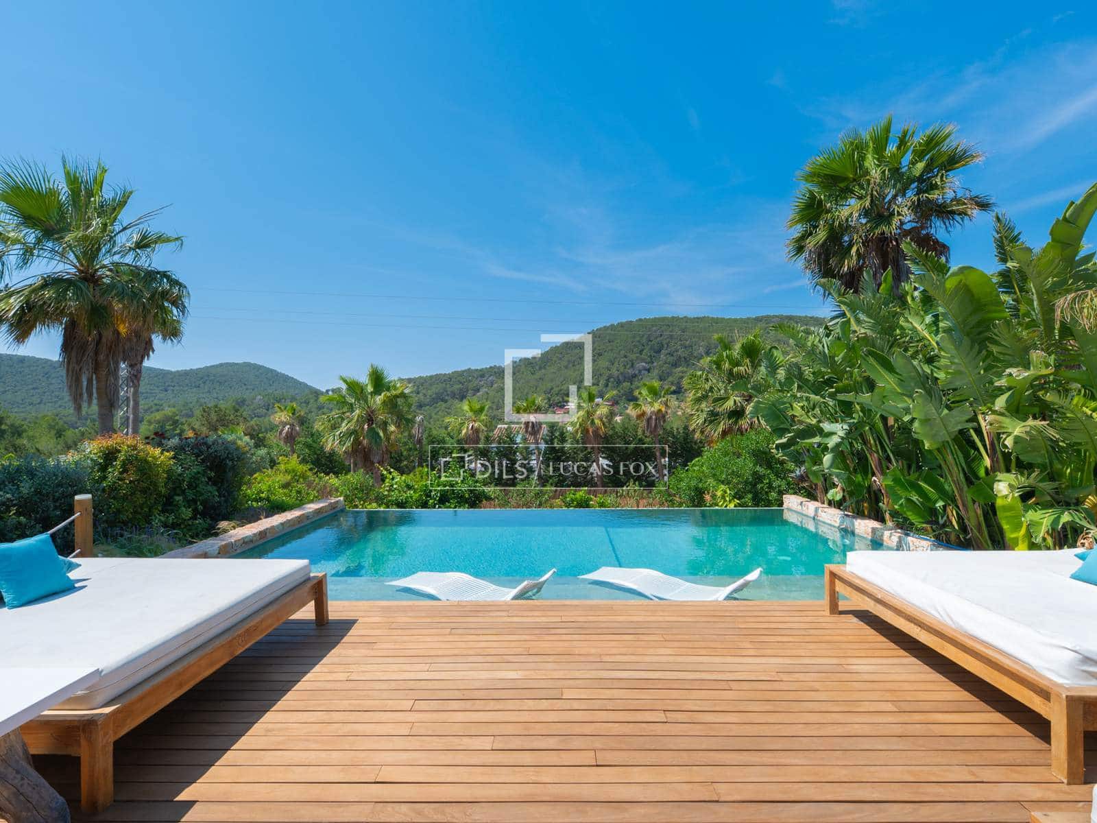 4 slaapkamer Villa te huur in Ibiza dorp met zwembad garage - € 12.500 (Ref: 9893192)