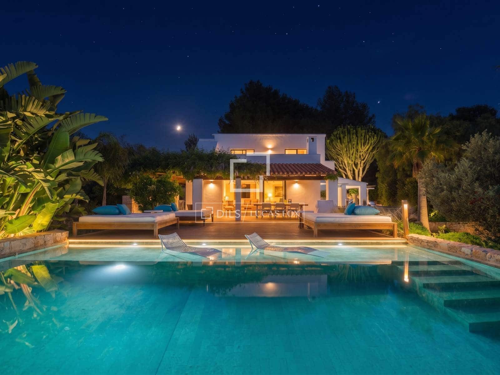 4 slaapkamer Villa te huur in Ibiza dorp met zwembad garage - € 12.500 (Ref: 9893192)