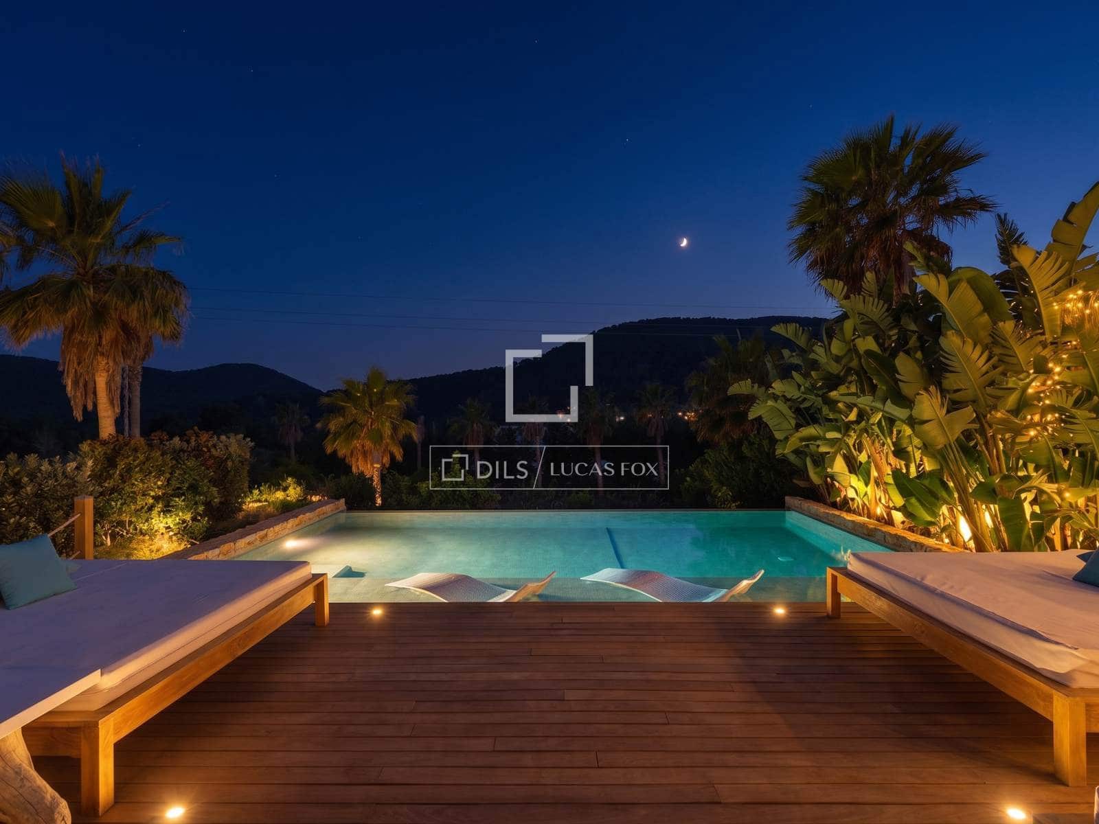 4 slaapkamer Villa te huur in Ibiza dorp met zwembad garage - € 12.500 (Ref: 9893192)
