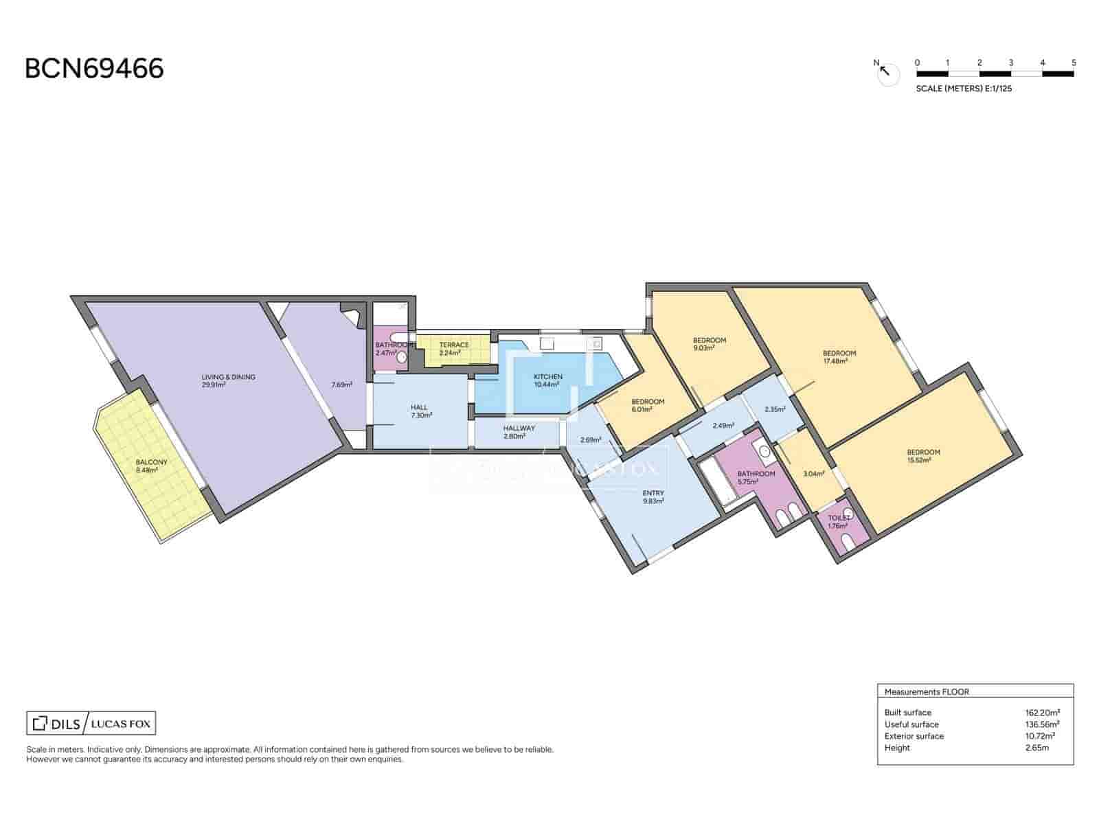 4 soverom Leilighet til salgs i Barcelona by - € 865 000 (Ref: 9895087)