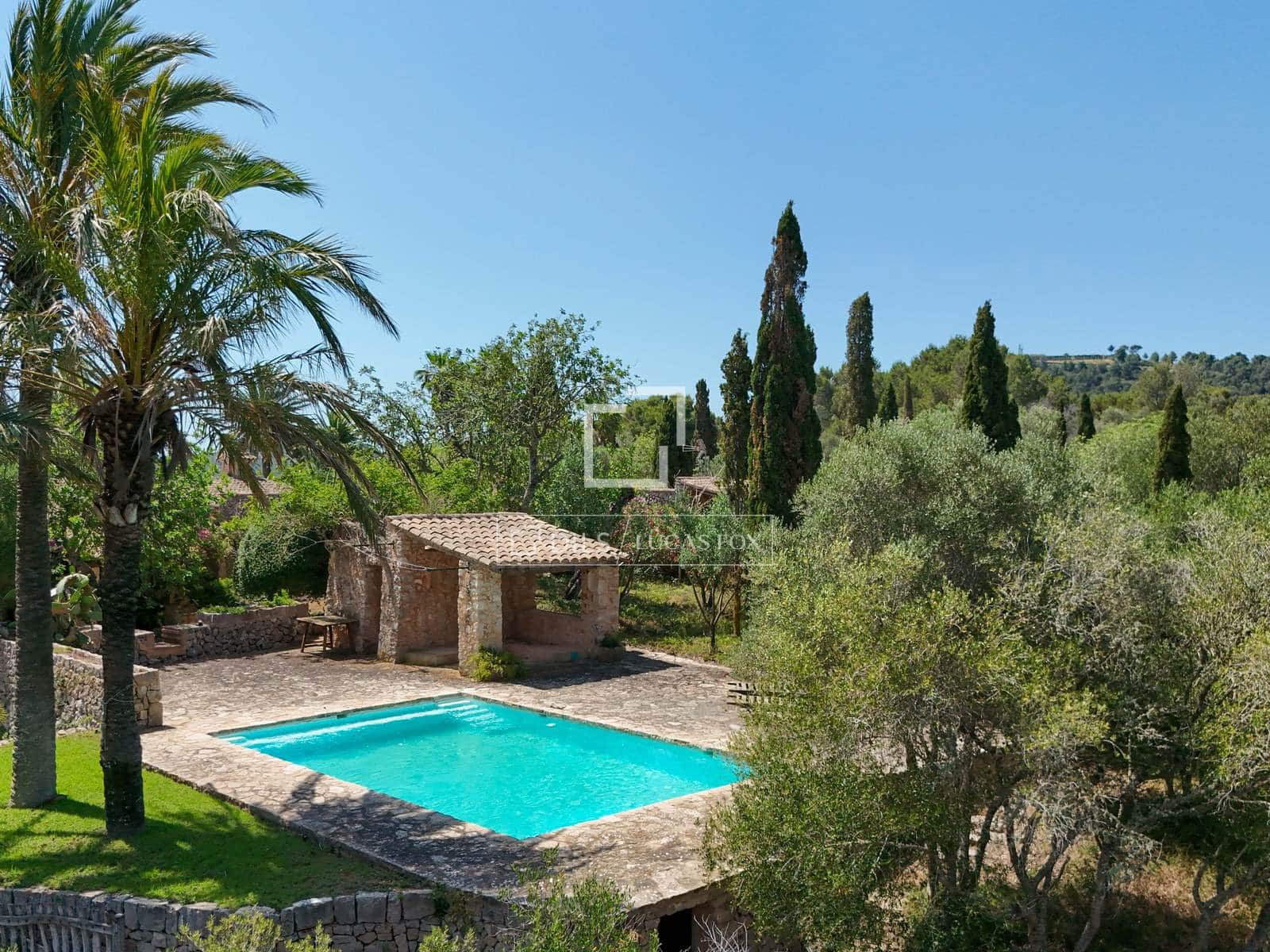 5 sovrum Finca/Hus på landet till salu i Manacor med pool garage - 2 800 000 € (Ref: 9895093)