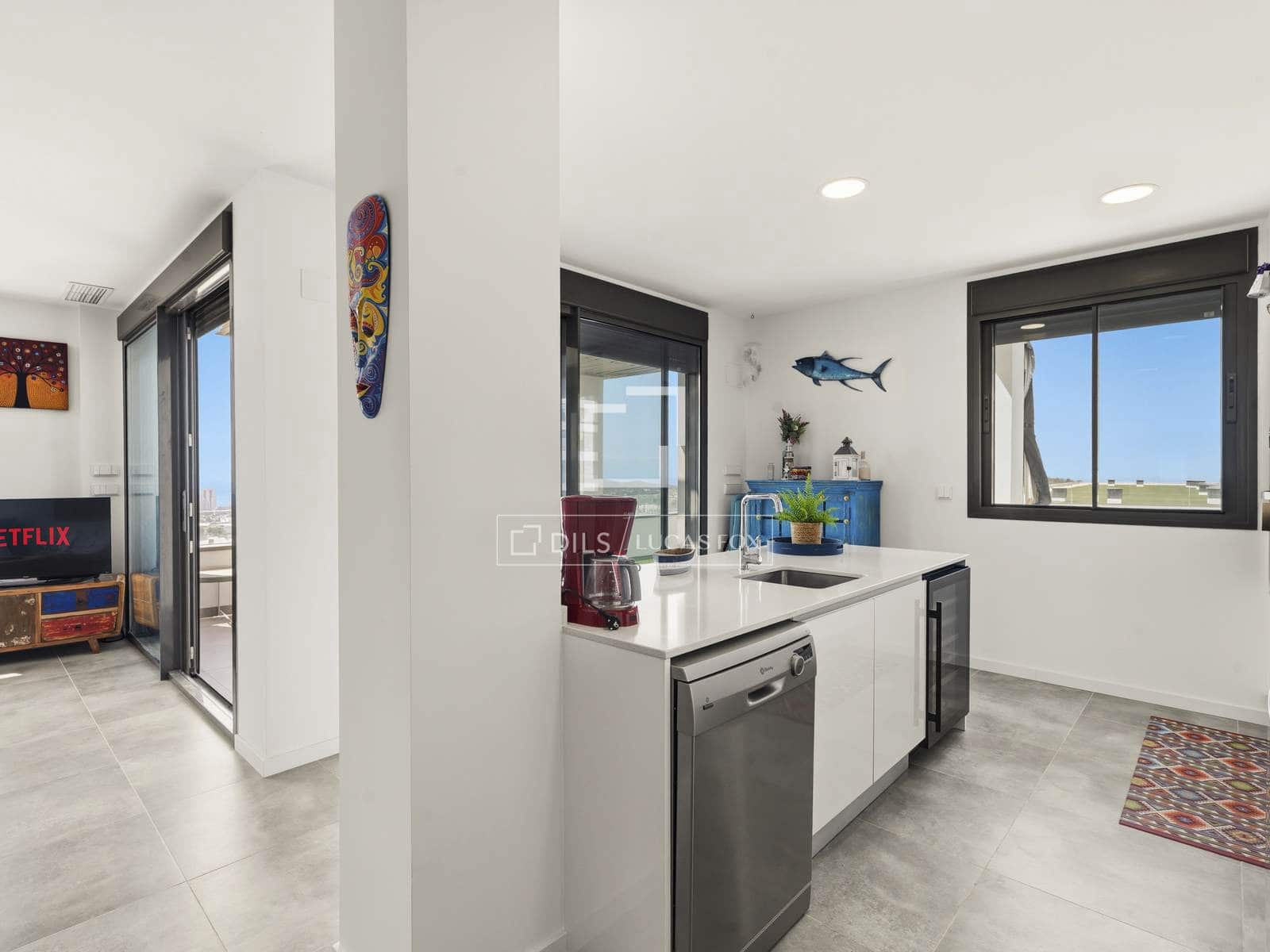 3 slaapkamer Penthouse te koop in Finestrat met zwembad garage - € 565.000 (Ref: 9895420)