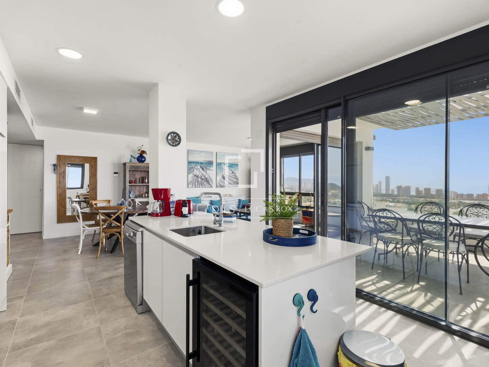 3 slaapkamer Penthouse te koop in Finestrat met zwembad garage - € 565.000 (Ref: 9895420)