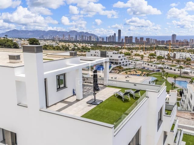 3 slaapkamer Penthouse te koop in Finestrat met zwembad garage - € 565.000 (Ref: 9895420)