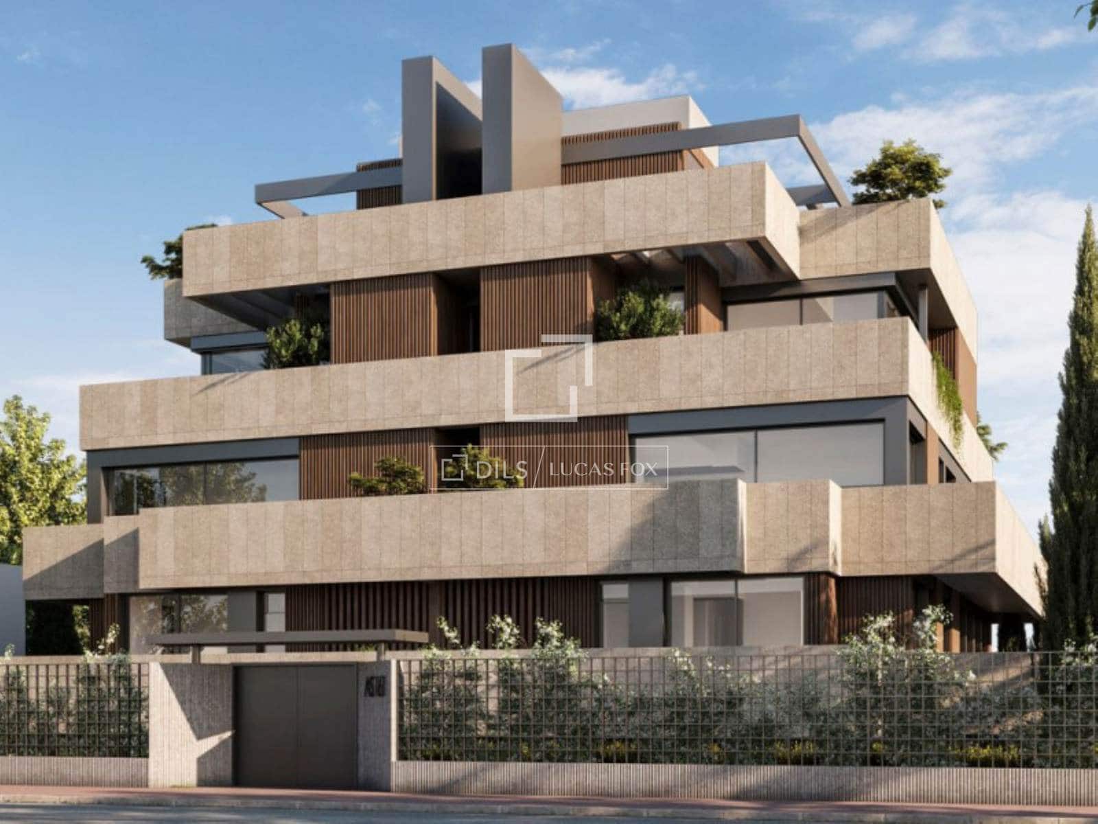 2 quarto Penthouse para venda em Madrid cidade com piscina garagem - 2 280 000 € (Ref: 9902185)