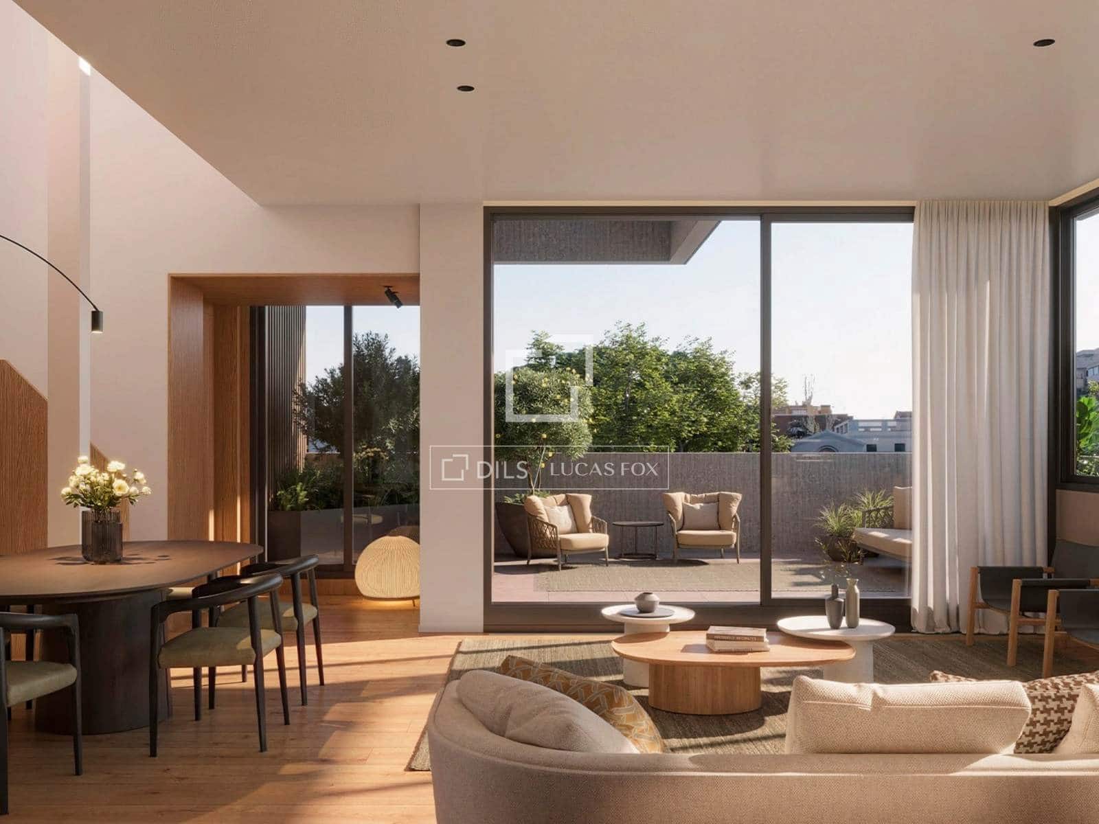 2 quarto Penthouse para venda em Madrid cidade com piscina garagem - 2 280 000 € (Ref: 9902185)
