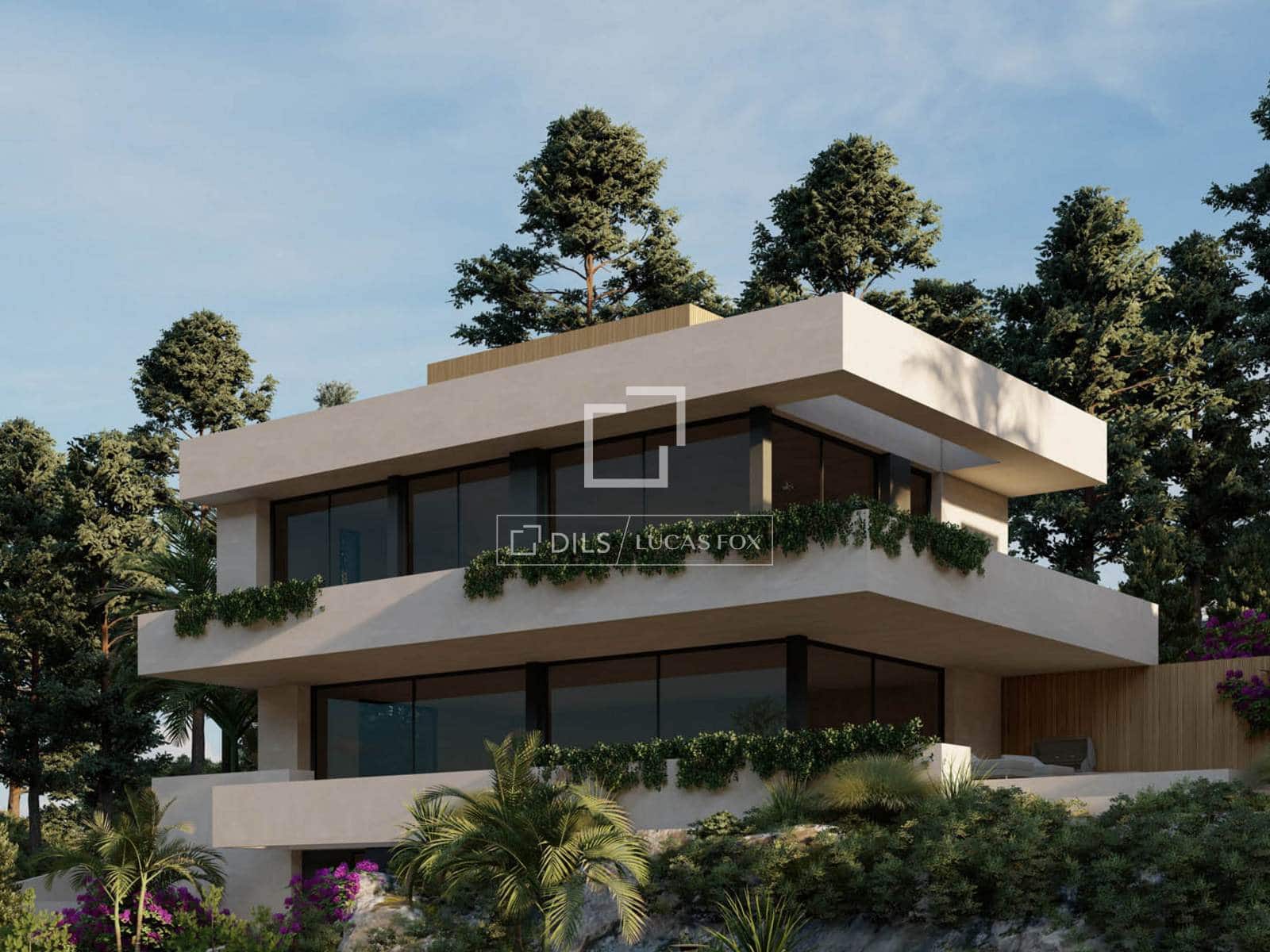 4 makuuhuone Huvila myytävänä paikassa Puerto de Andratx mukana uima-altaan - 4 500 000 € (Ref: 9902327)