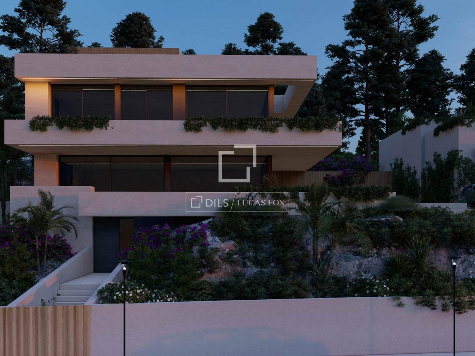 4 makuuhuone Huvila myytävänä paikassa Puerto de Andratx mukana uima-altaan - 4 500 000 € (Ref: 9902327)