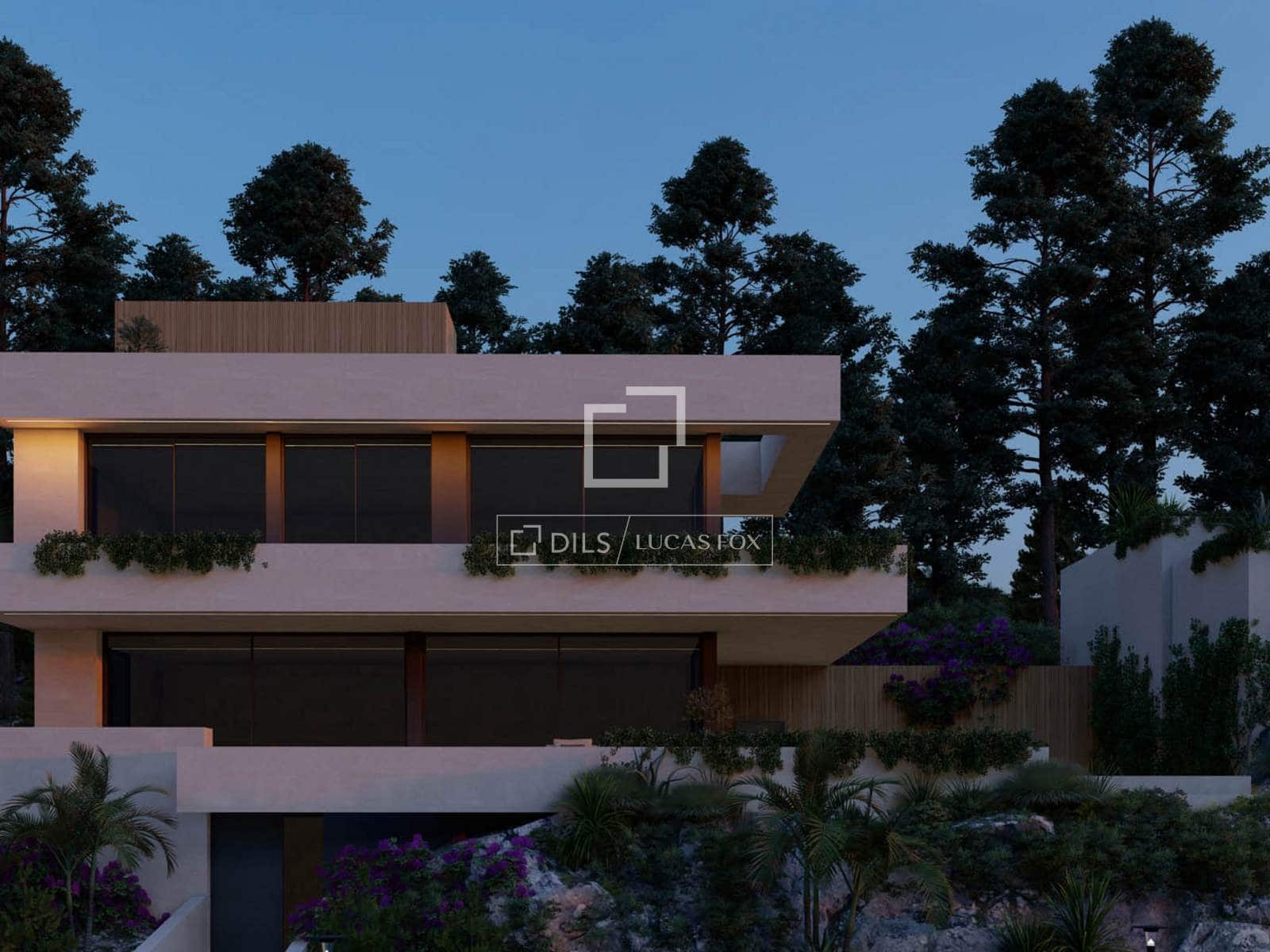 4 makuuhuone Huvila myytävänä paikassa Puerto de Andratx mukana uima-altaan - 4 500 000 € (Ref: 9902327)