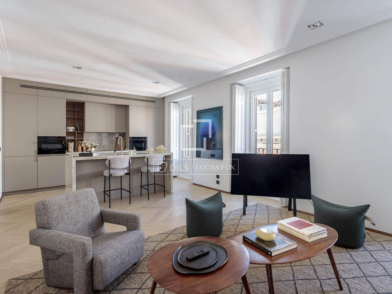 Apartamento de 1 habitación en Madrid ciudad en alquiler - 8.500 € (Ref: 9905037)