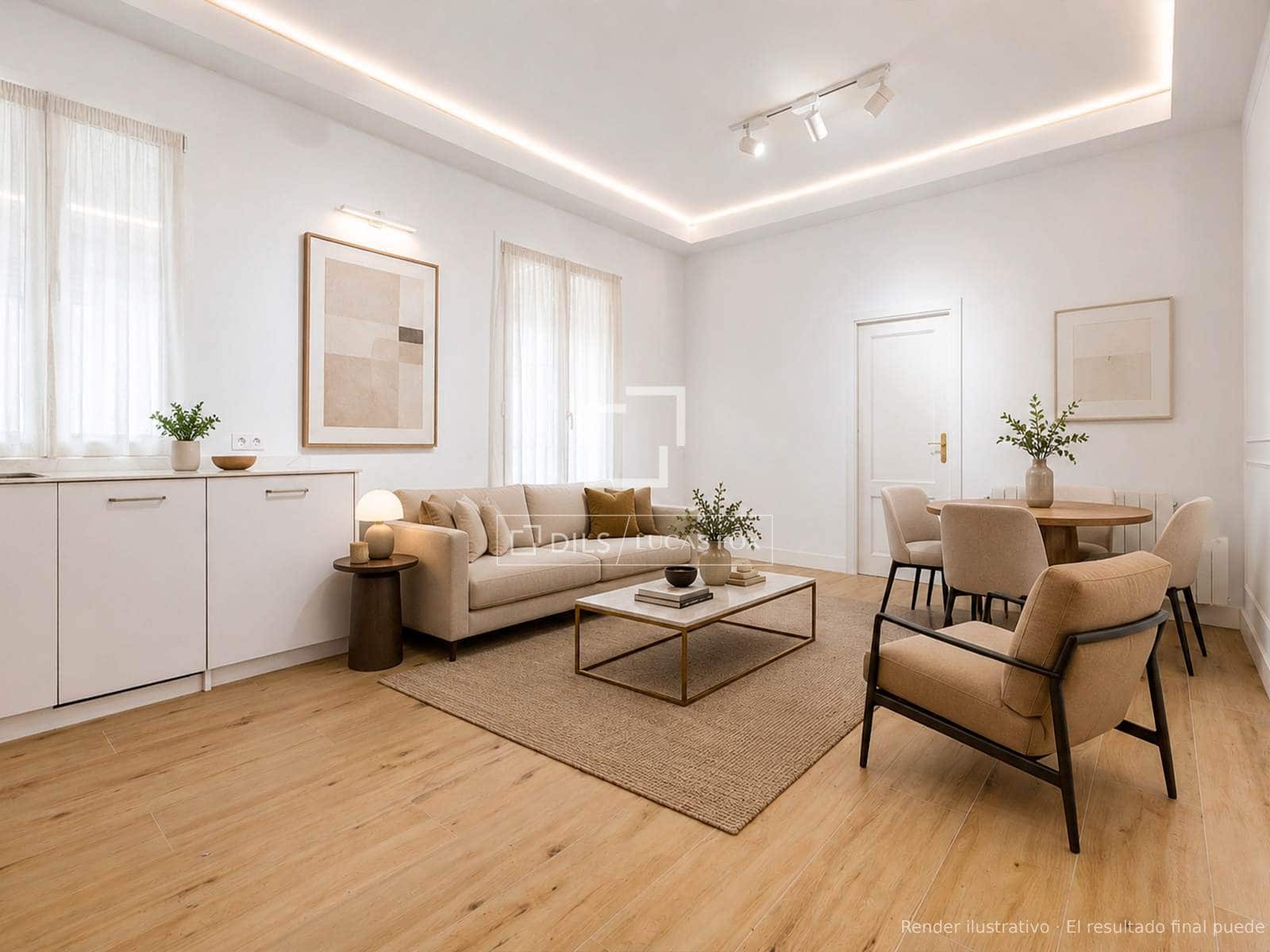 2 slaapkamer Appartement te koop in Madrid stad - € 718.000 (Ref: 9905307)