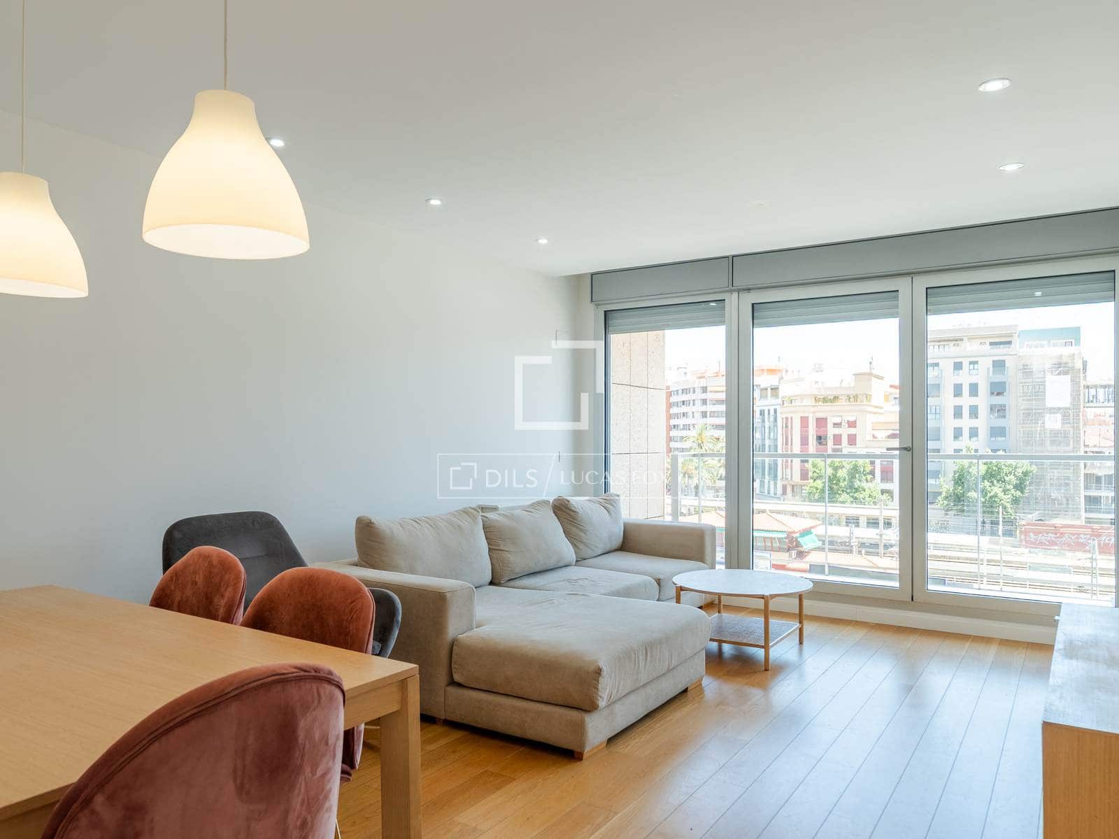 2 soveværelse Lejlighed til leje i Valencia by med garage - € 2.000 (Ref: 9908913)