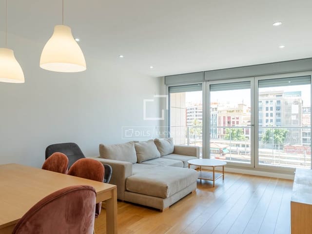 2 soveværelse Lejlighed til leje i Valencia by med garage - € 2.000 (Ref: 9908913)