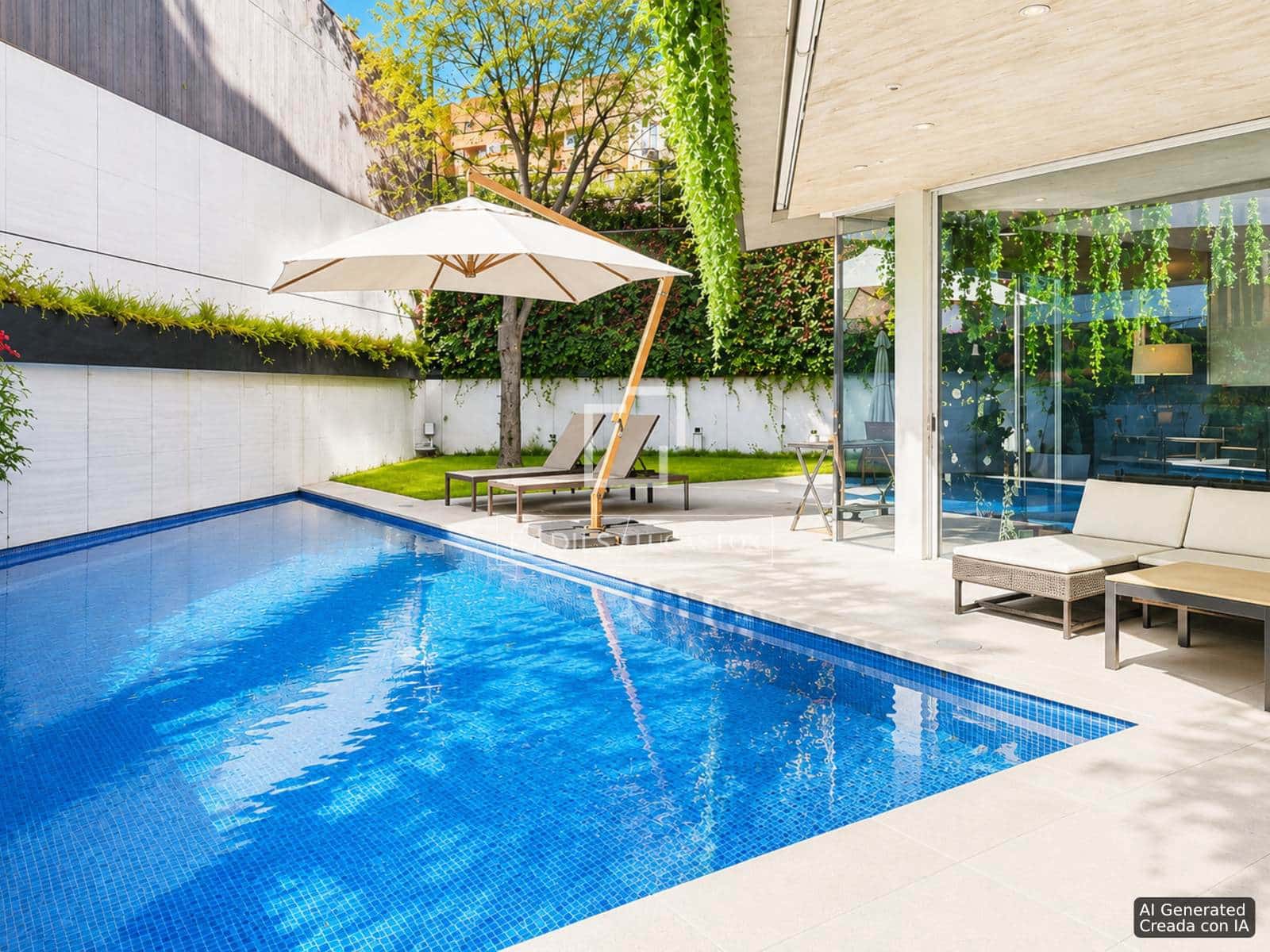 6 Zimmer Apartment zu verkaufen in Madrid Stadt mit Pool Garage - 4.800.000 € (Ref: 9909354)