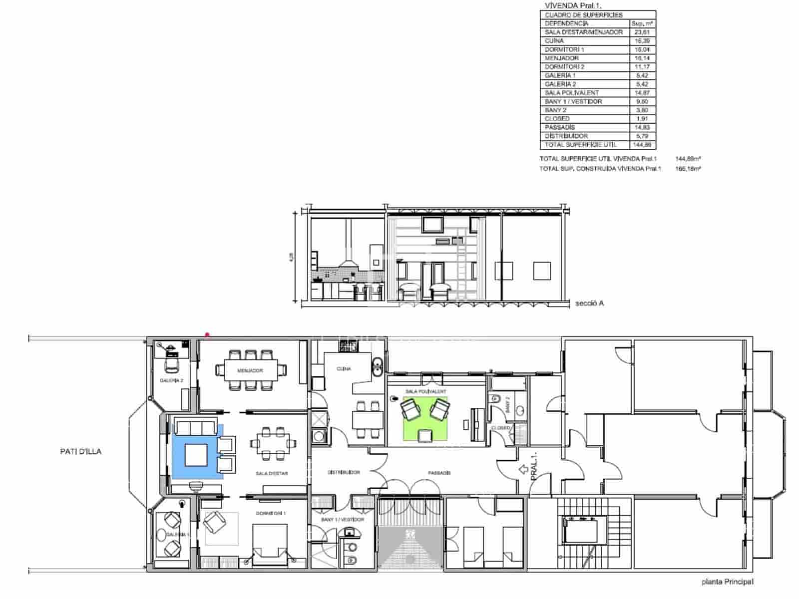 3 bedroom Apartment for rent in Barcelona city - € 3,750 (Ref: 9911678)