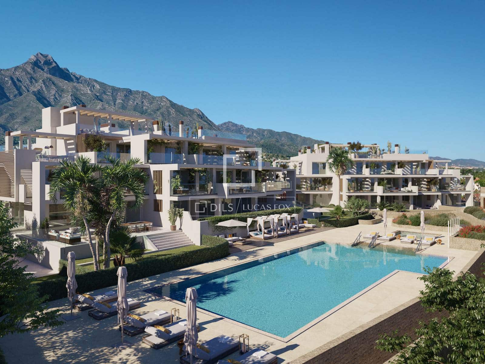 4 sypialnia Apartament na sprzedaż w Marbella z basenem garażem - 5 300 000 € (Ref: 9914800)