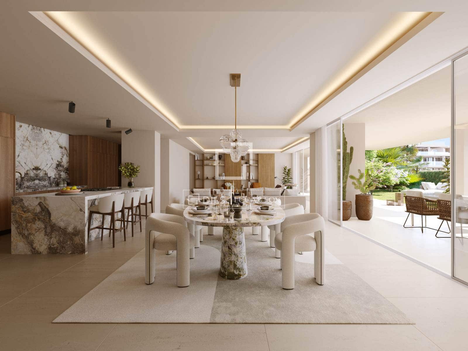 4 sypialnia Apartament na sprzedaż w Marbella z basenem garażem - 5 300 000 € (Ref: 9914800)